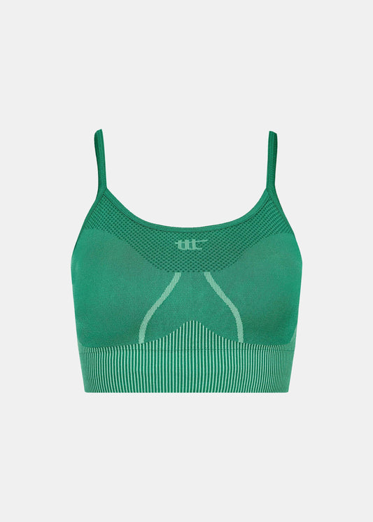 Seamless Sports Bra Green