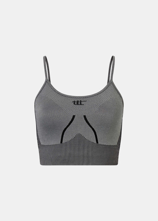 Seamless Sports Bra Anthracite