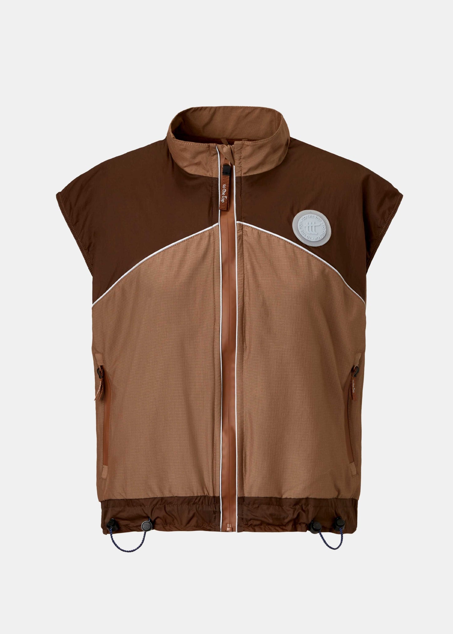 All-Day Vest Light Brown