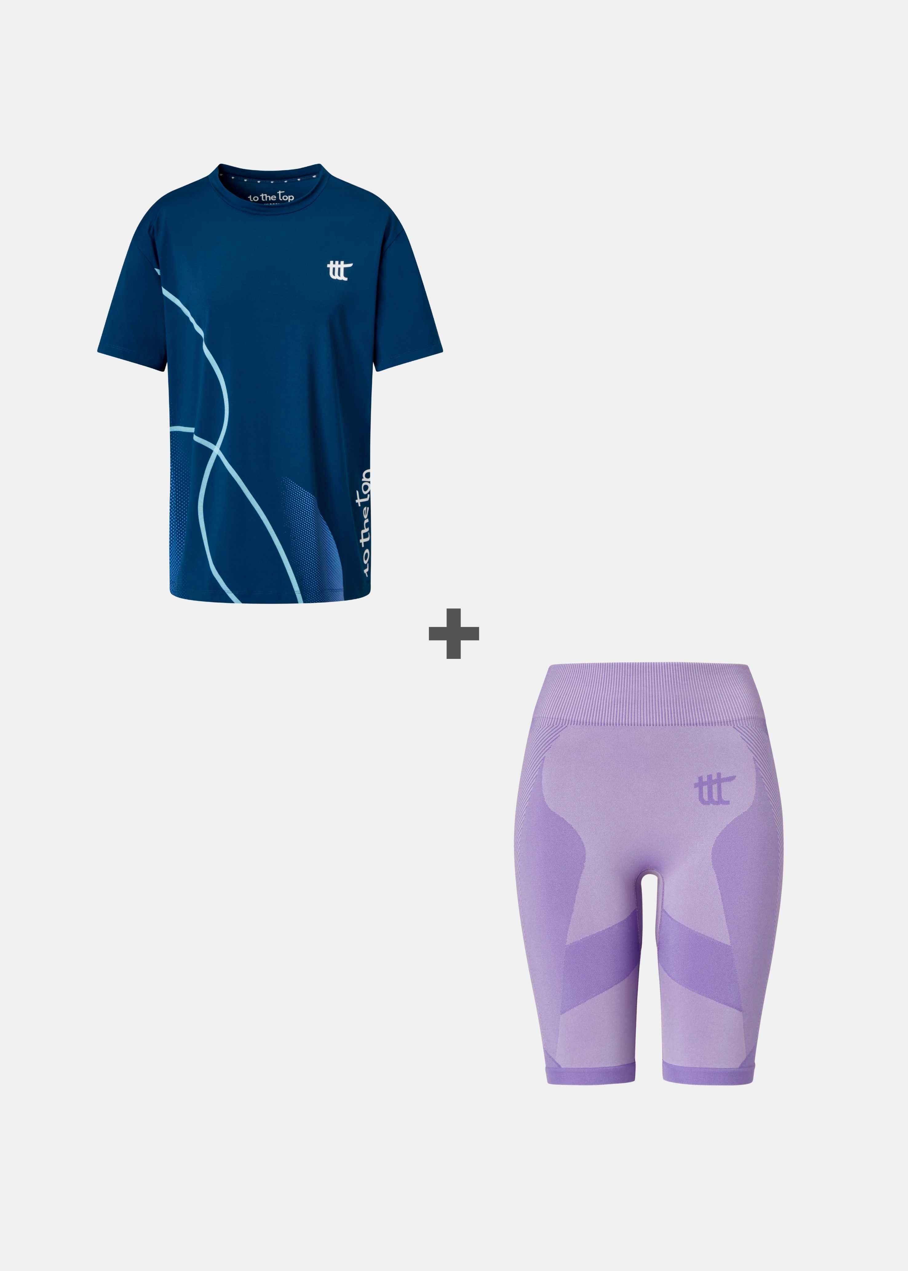 T-Shirt + Short Leggings