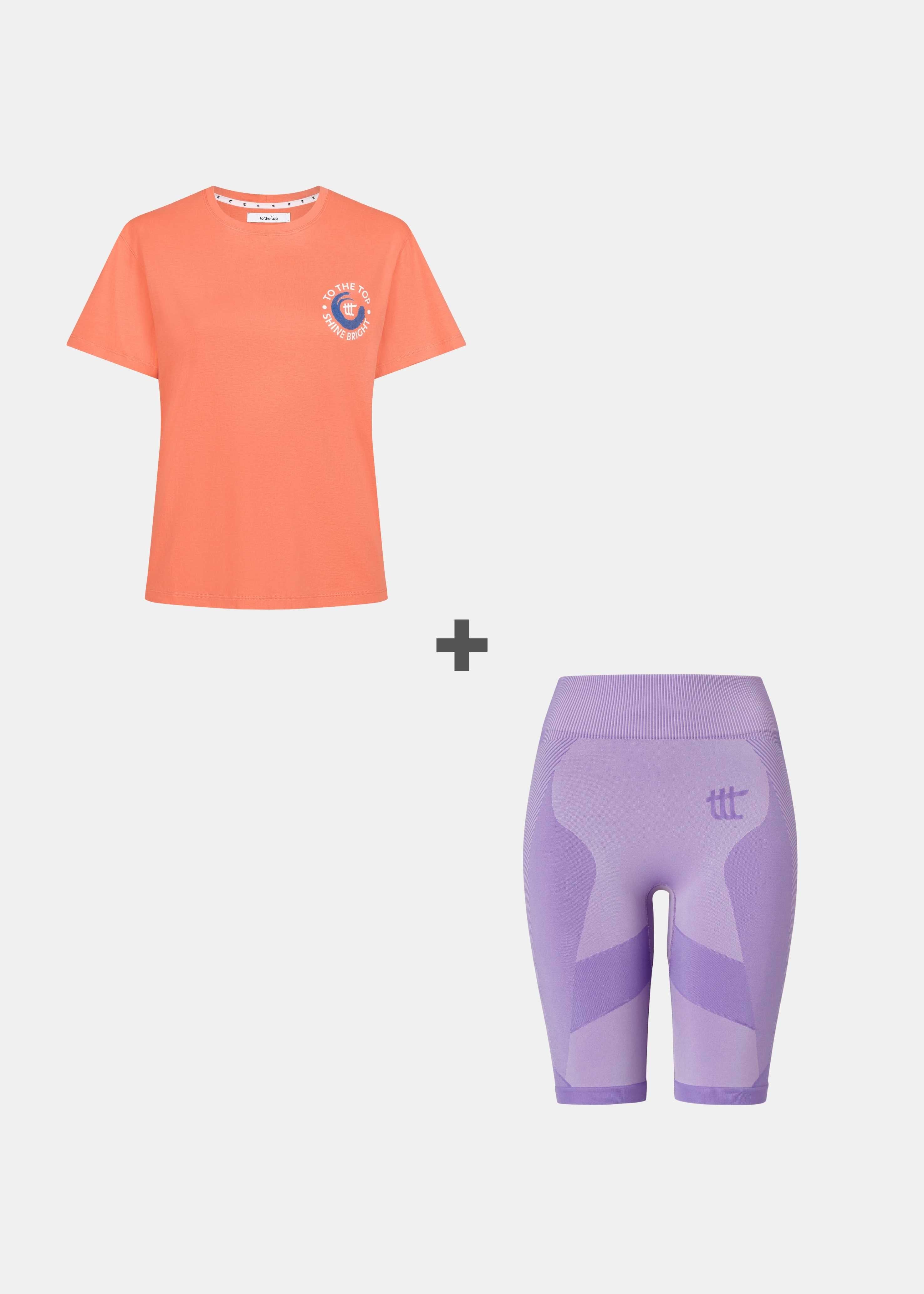 T-Shirt + Short Leggings