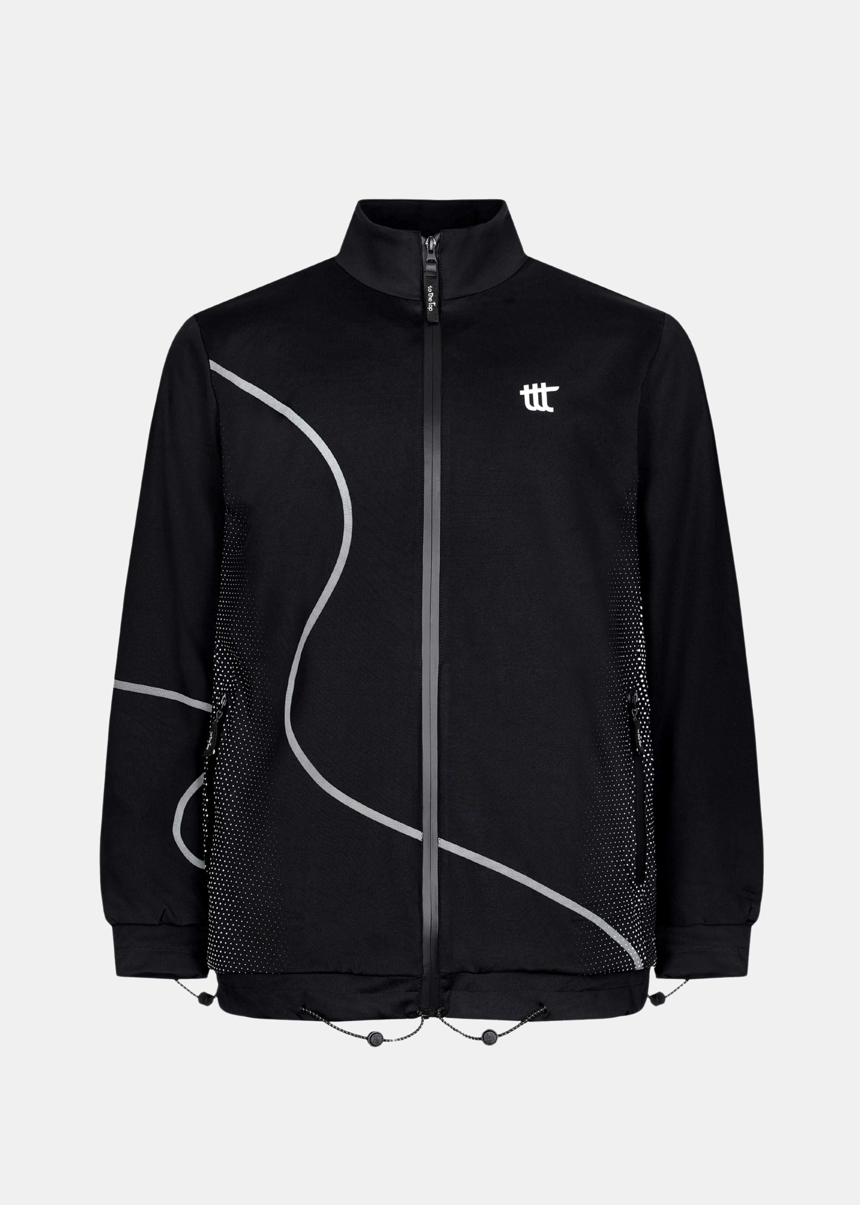 Pace Track Jacket Men Black - Tall