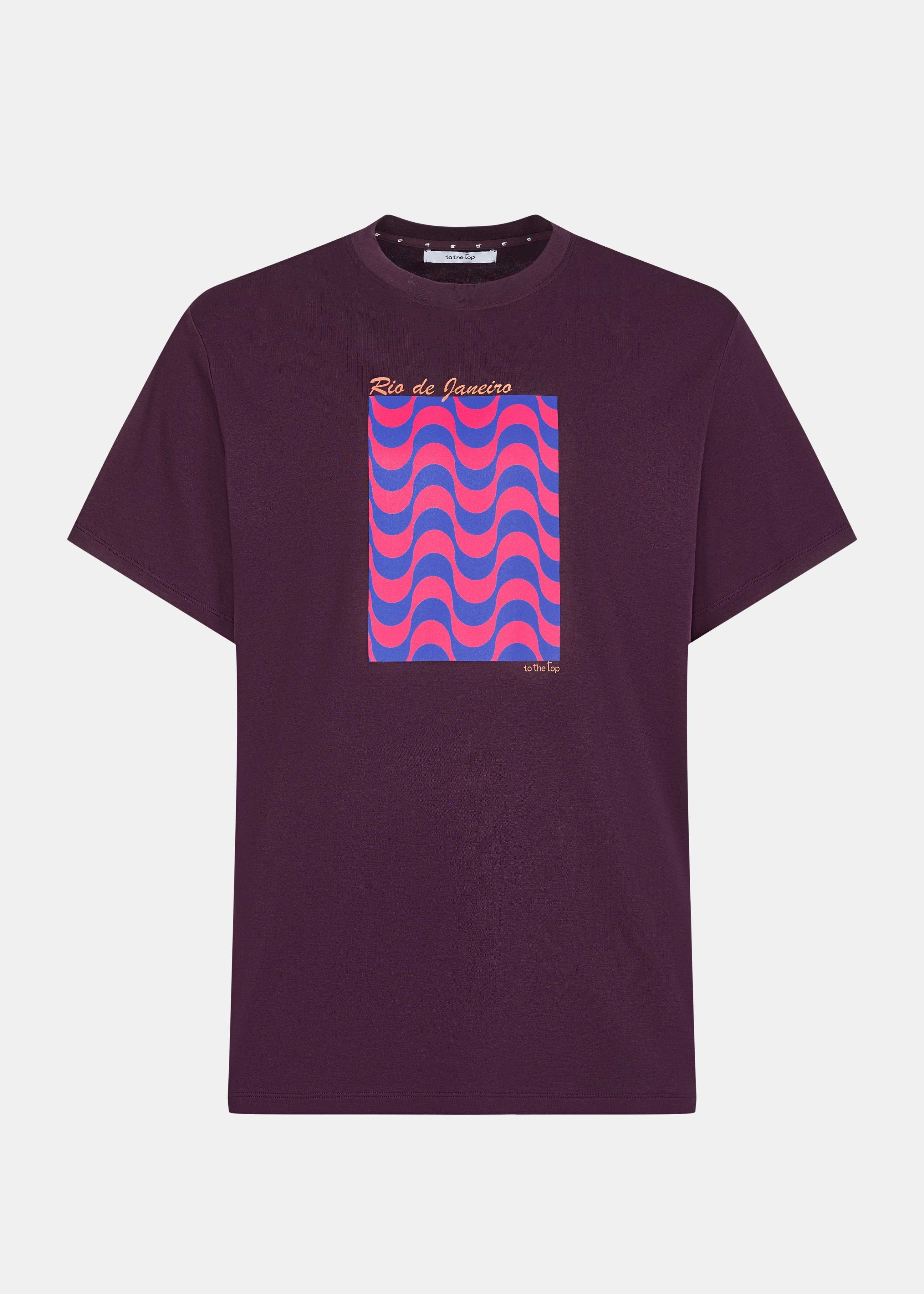 Rio T-Shirt Unisex Plum