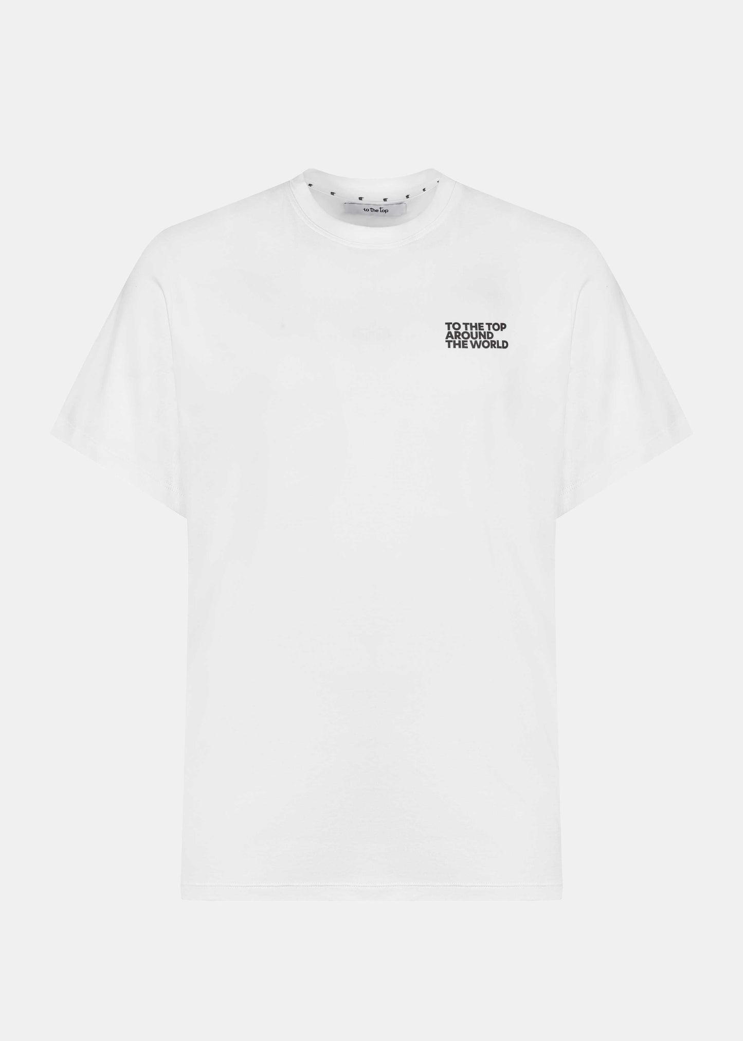 Around The World T-Shirt Unisex White