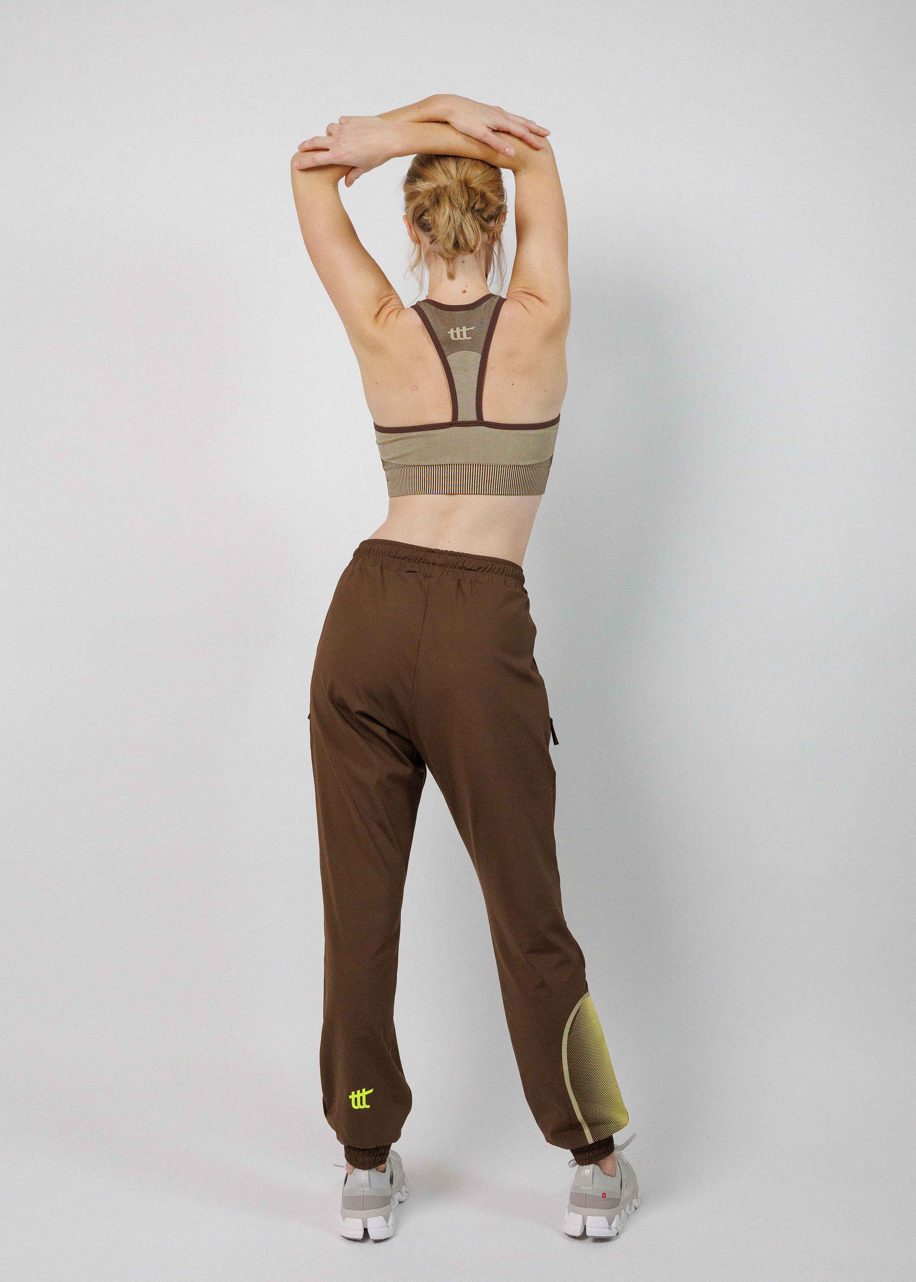 Pace Track Pants Brown