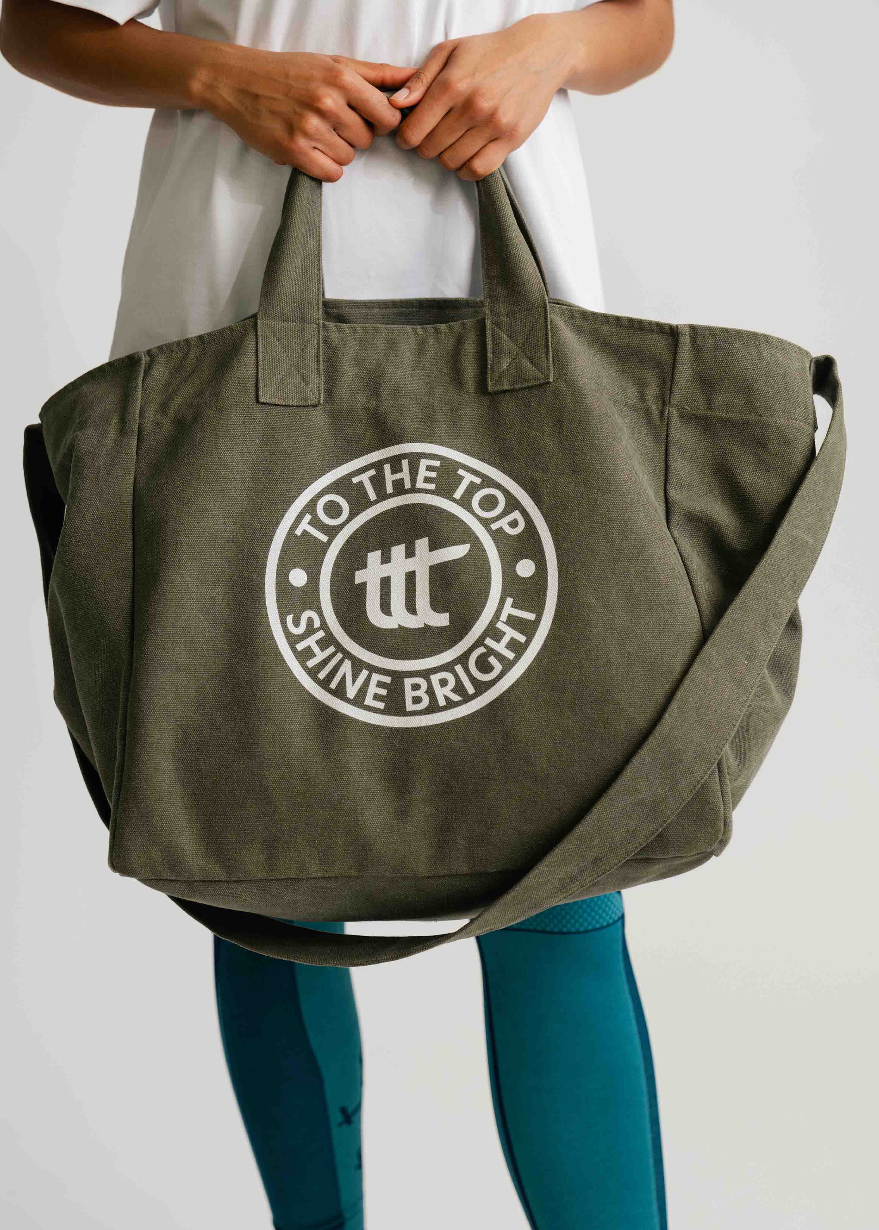 Beach Bag to the top Khaki