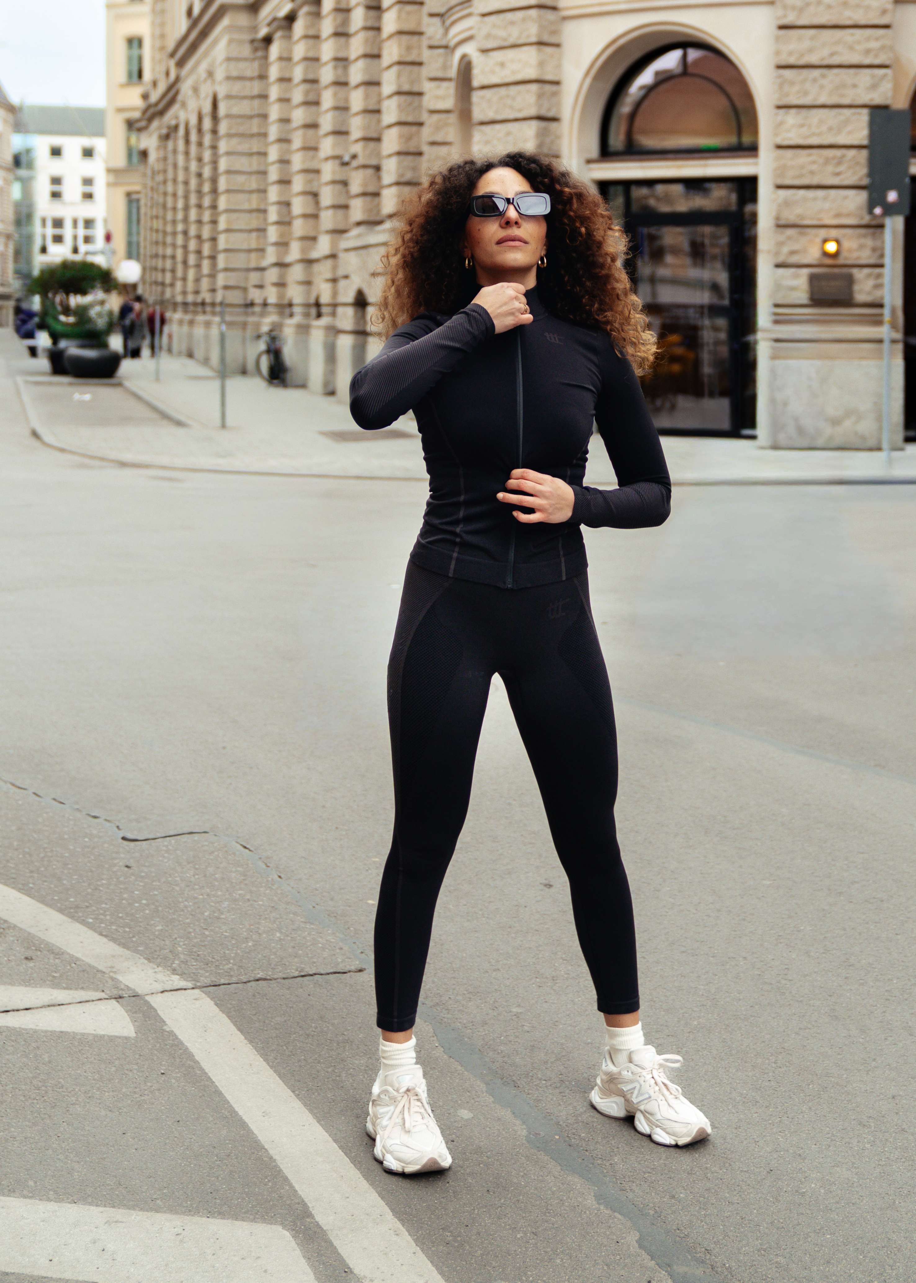 Designer Leggins für Damen in Schwarz