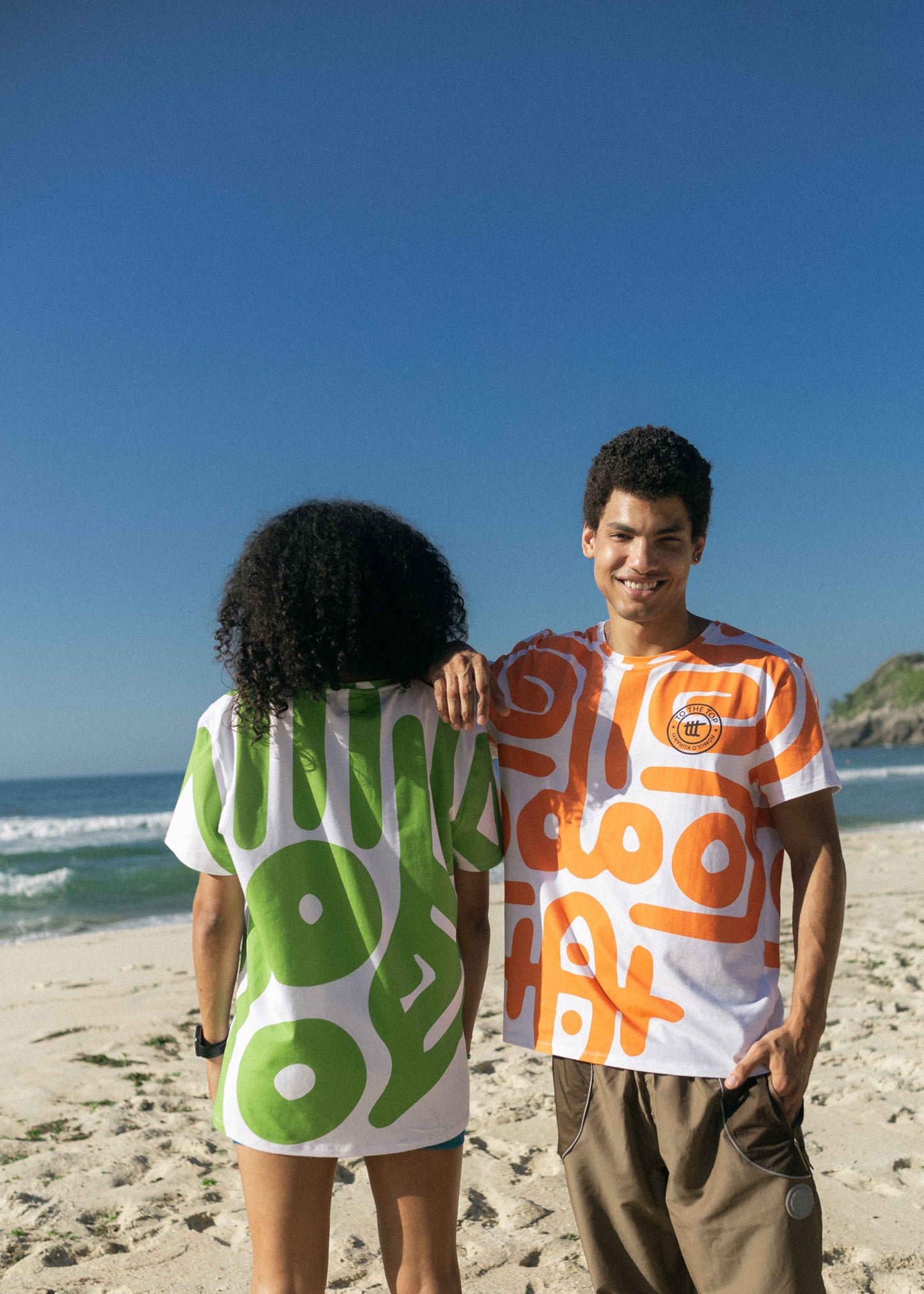 Romulo x to the top T-Shirt Lavender Lime