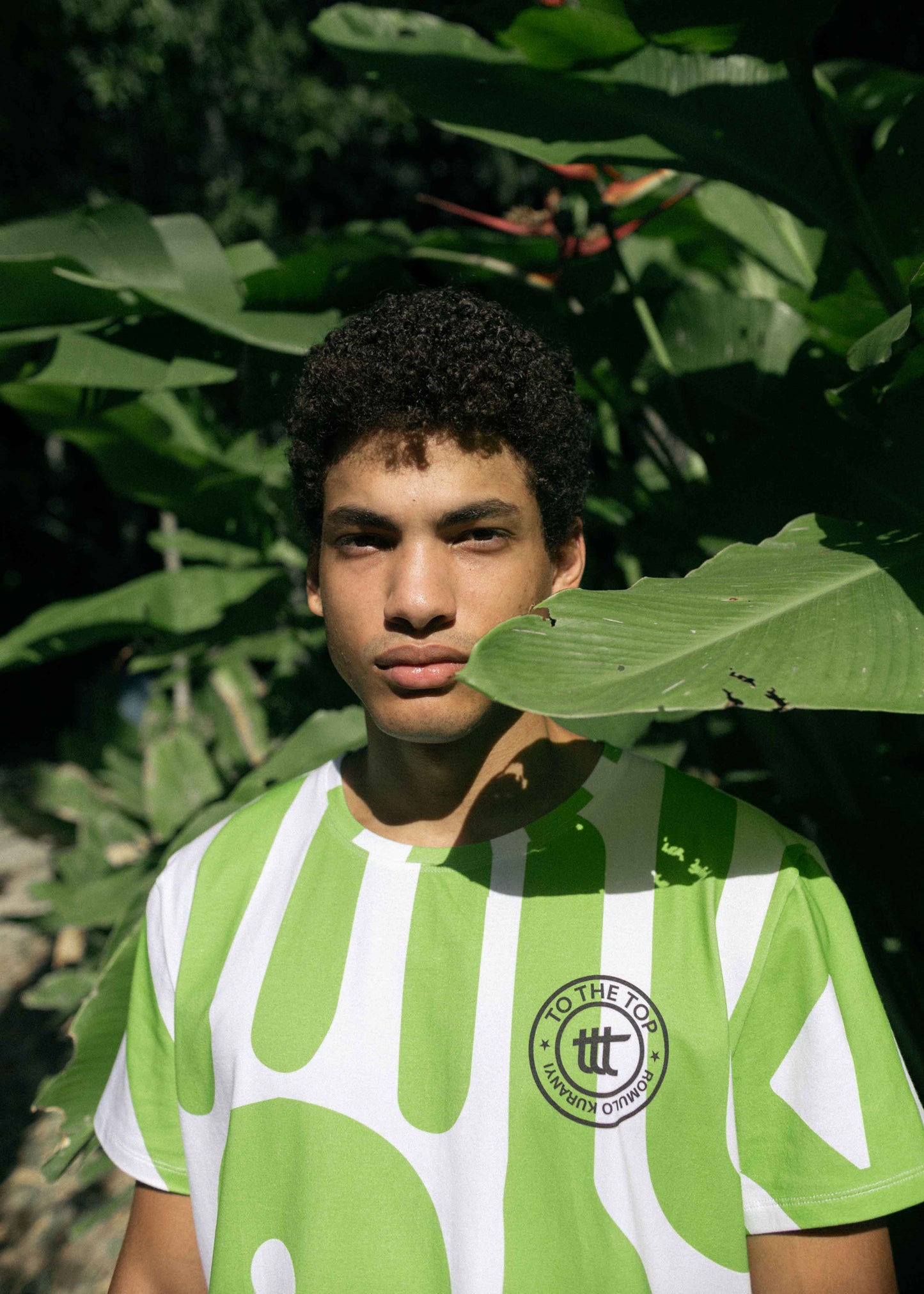 Romulo x to the top T-Shirt Lavender Lime