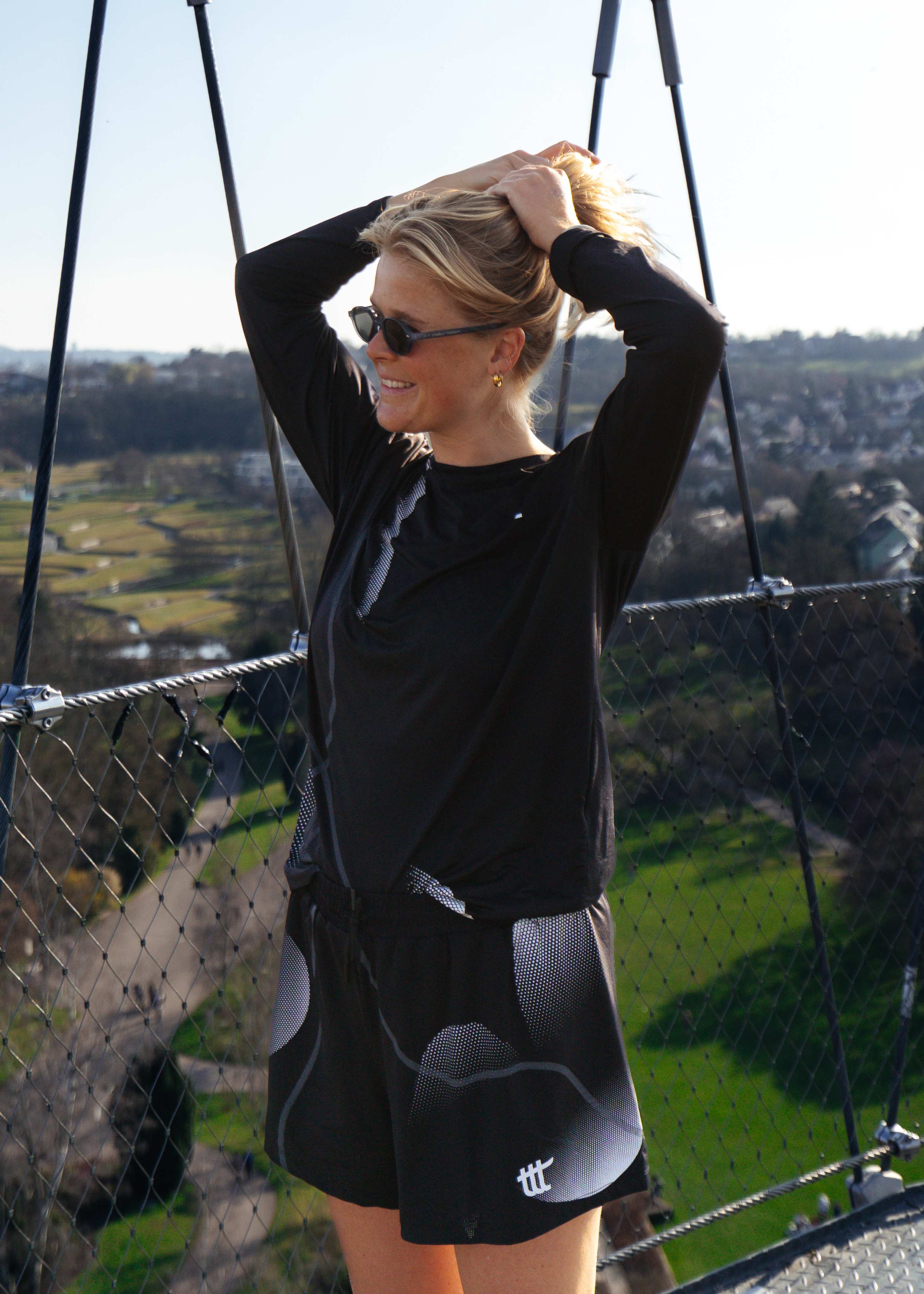 Langarmshirt für Damen, superleicht