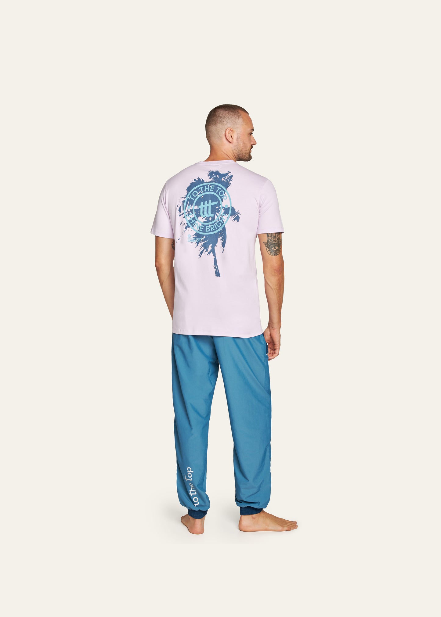 Palm T-Shirt Lilac