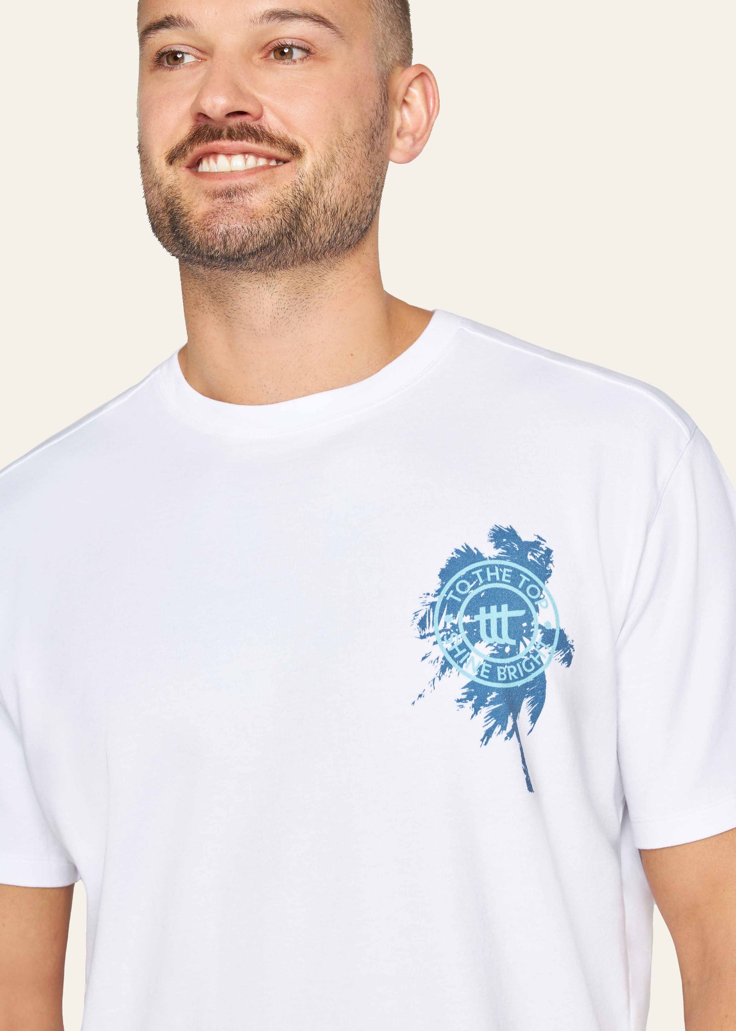 Palm T-Shirt White