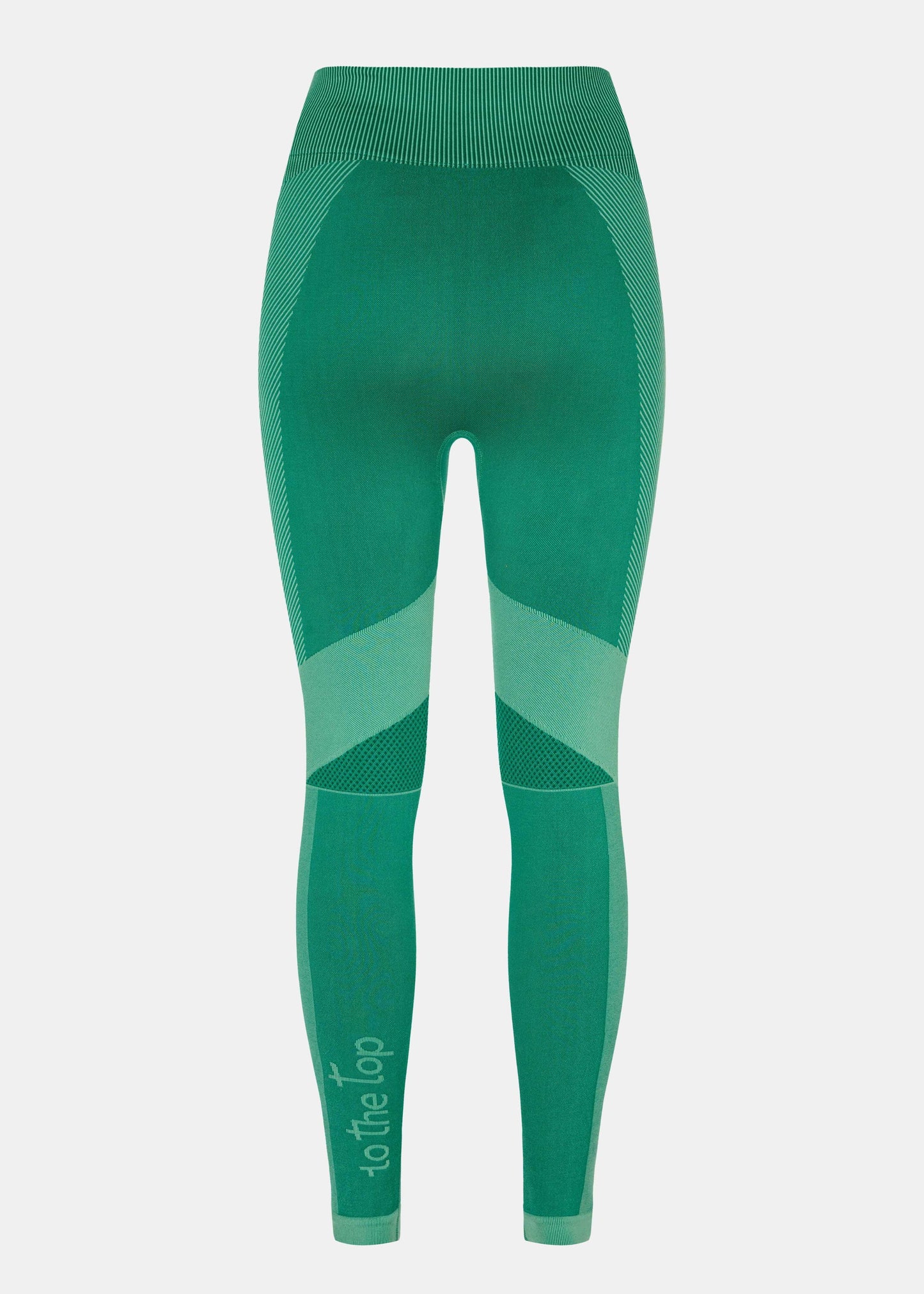 Green premium seamless leggings with clean, timeless design