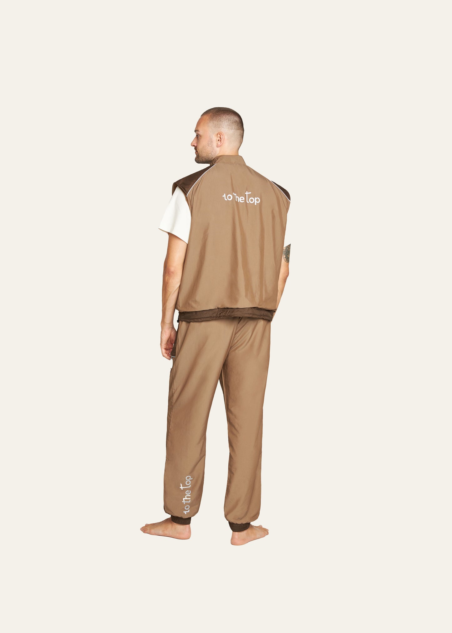 All-Day Vest Light Brown Men
