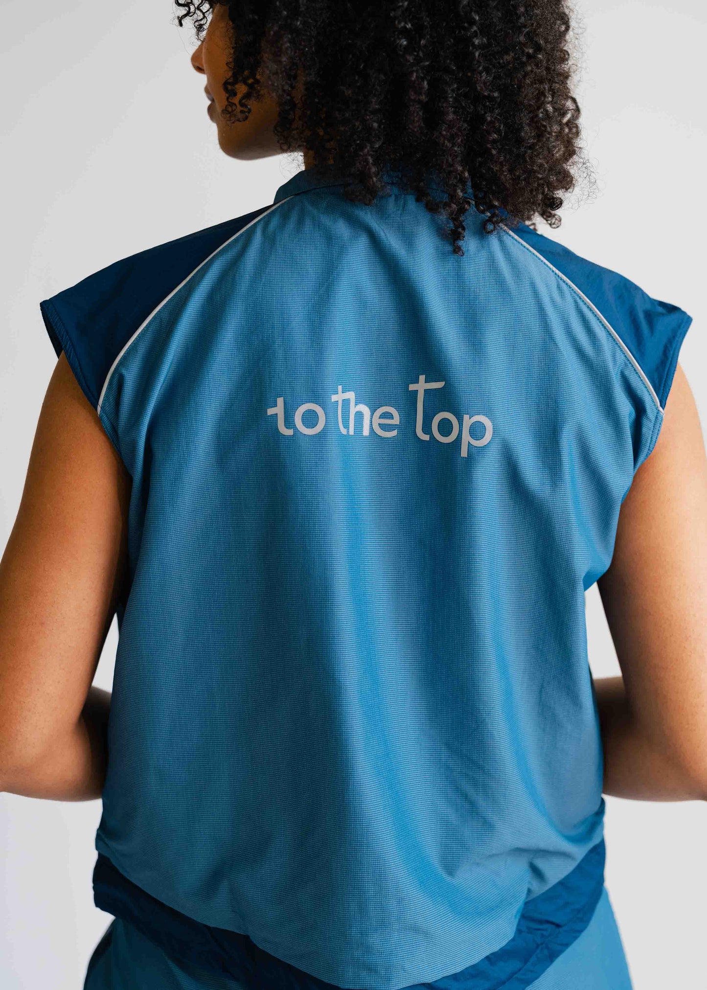 All-Day Vest Light Blue