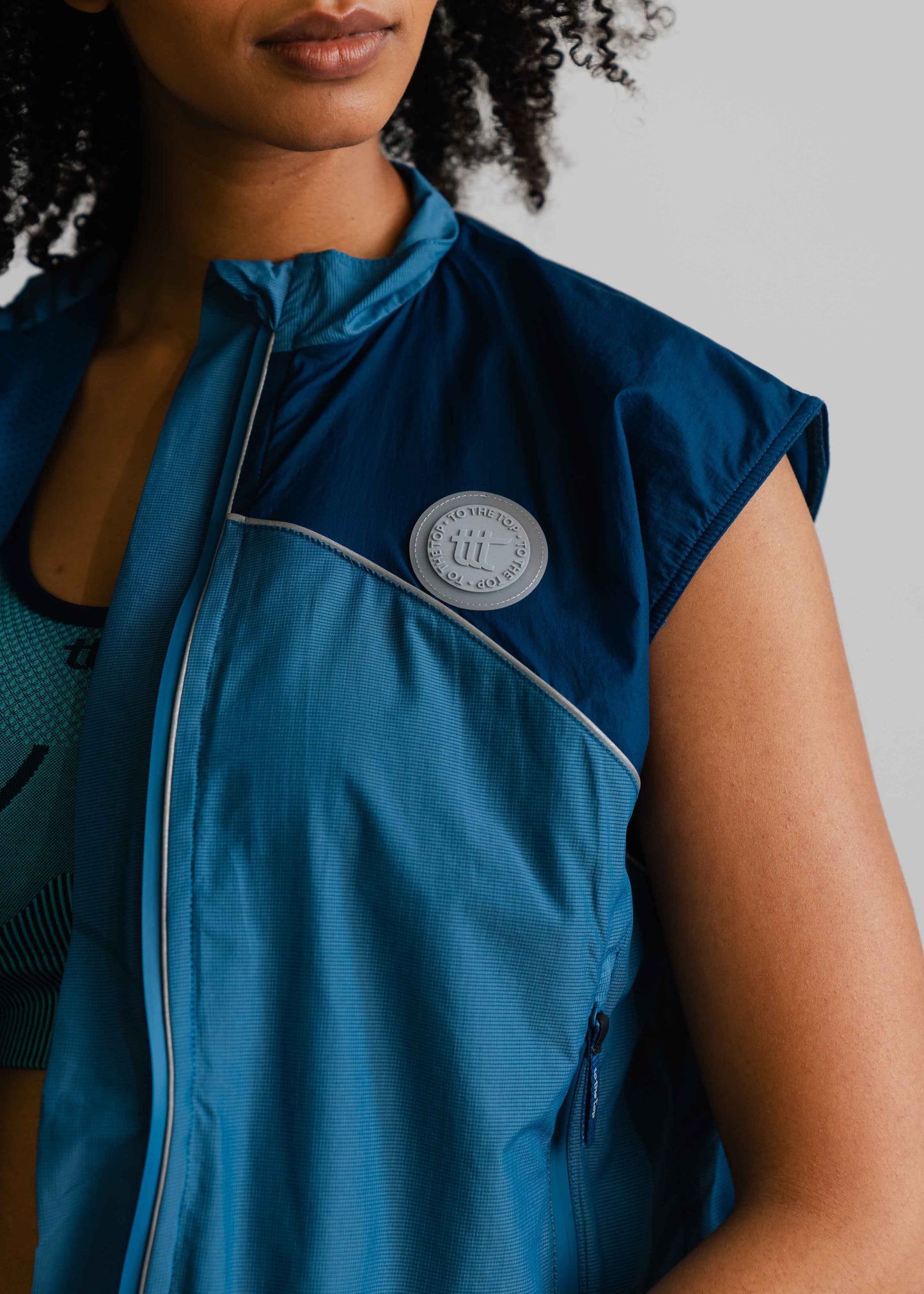 All-Day Vest Light Blue