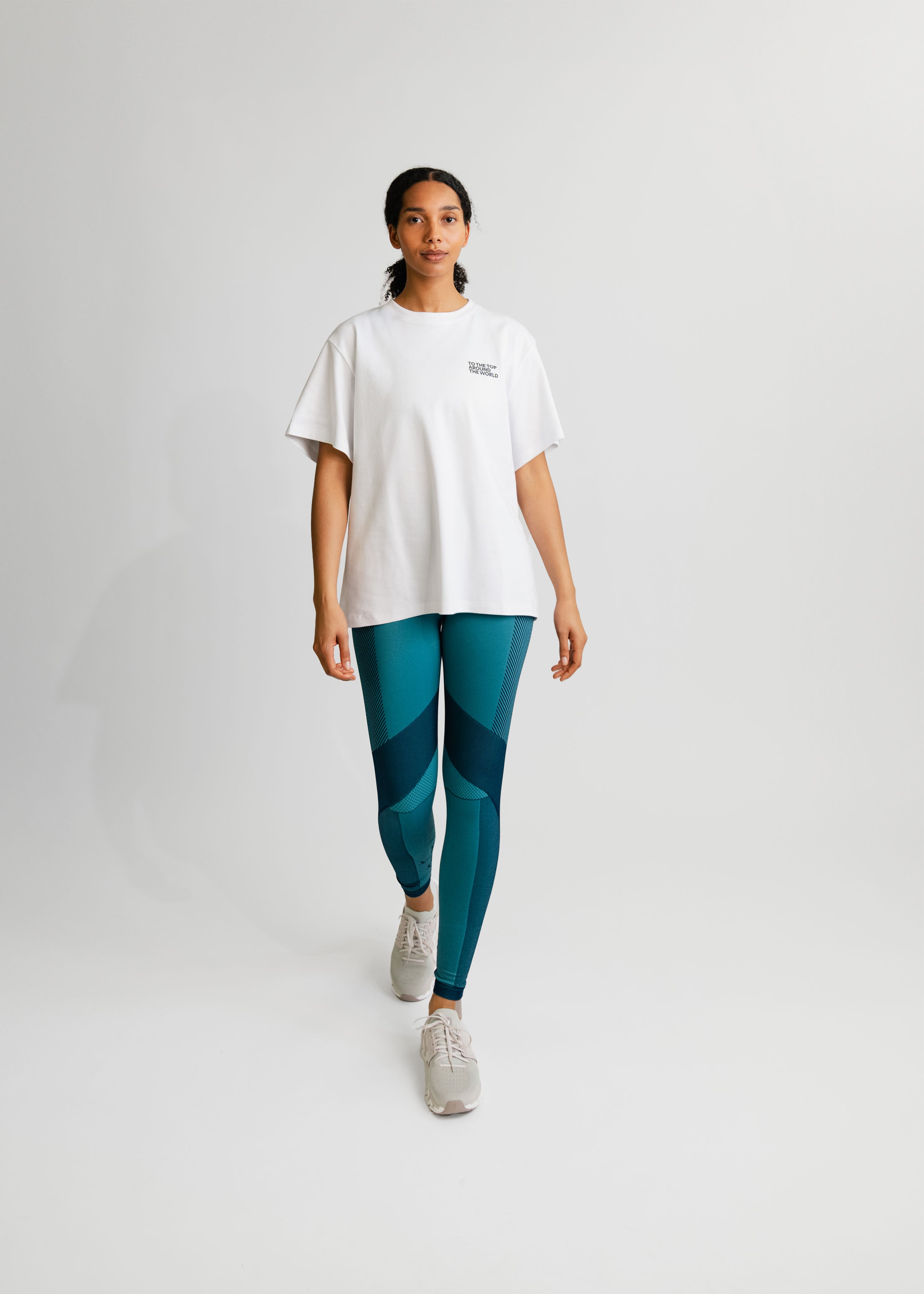 Around The World T-Shirt Unisex White