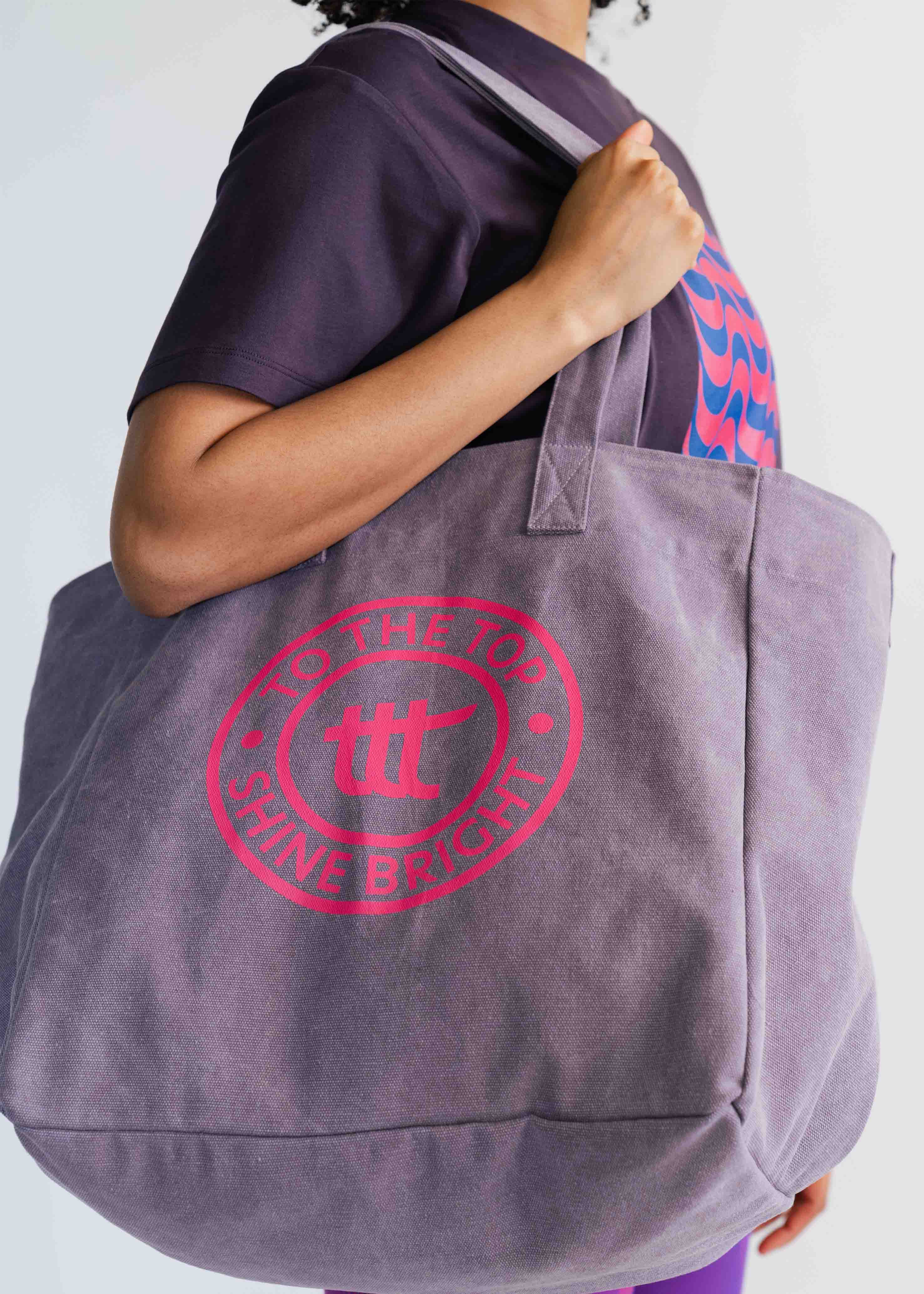 Beach Bag to the top Magenta