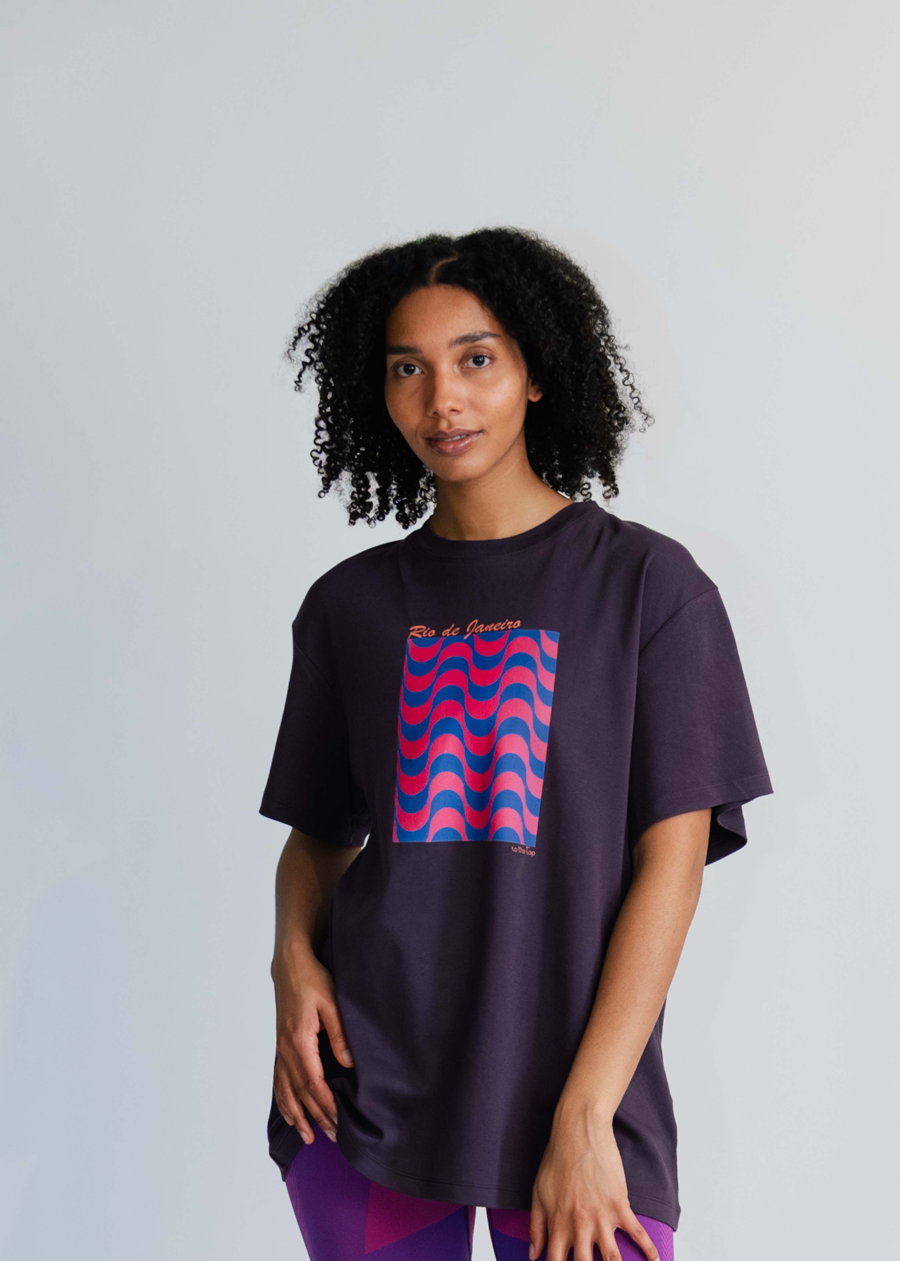 Rio T-Shirt Unisex Plum