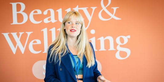 Tabea Fischer auf dem TextilWirtschaft Beauty & Wellbeing Summit 2025