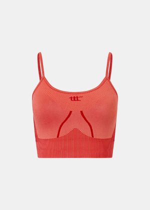 Seamless Sports Bra Coral