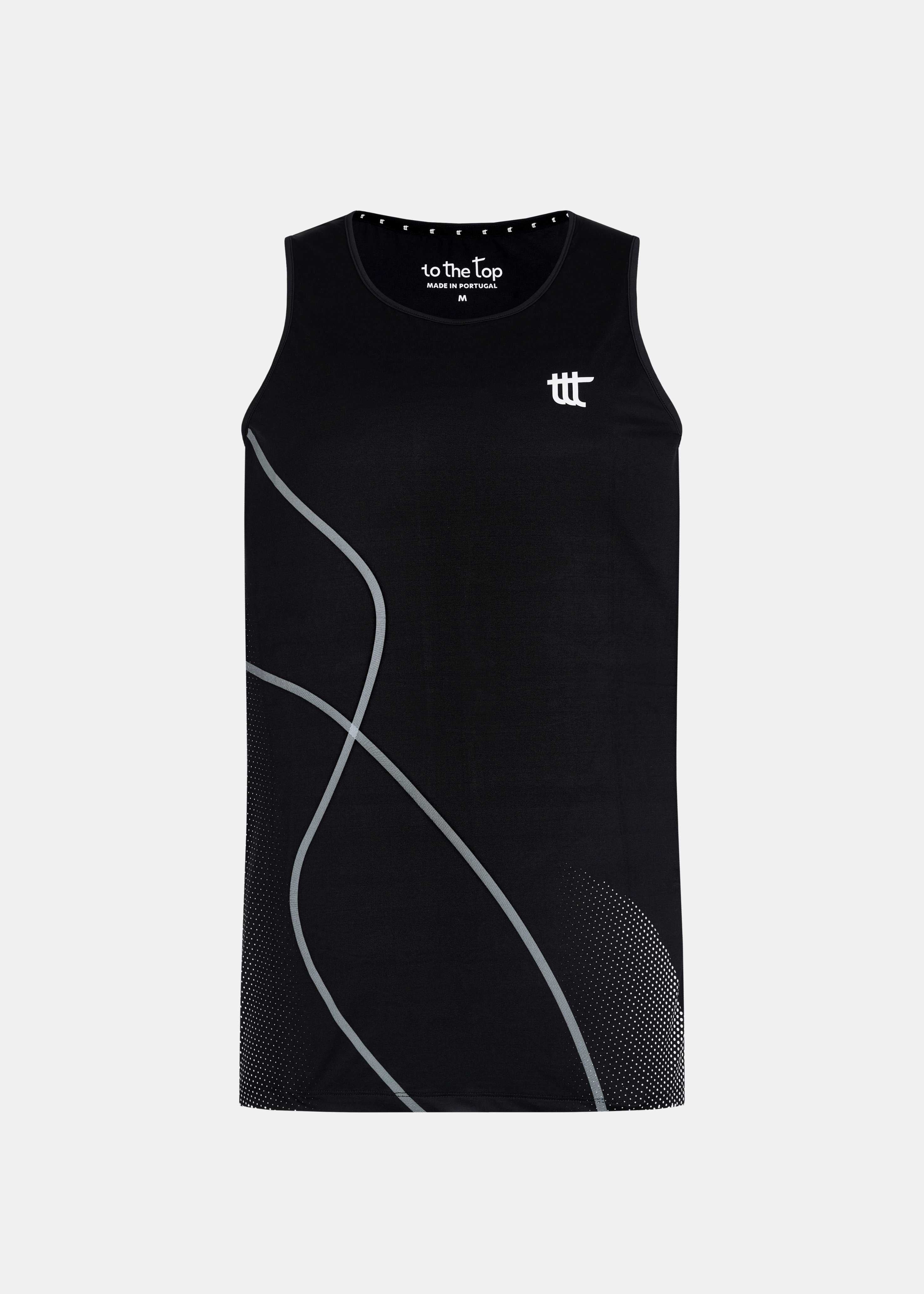 Pace Tank Top Men Black