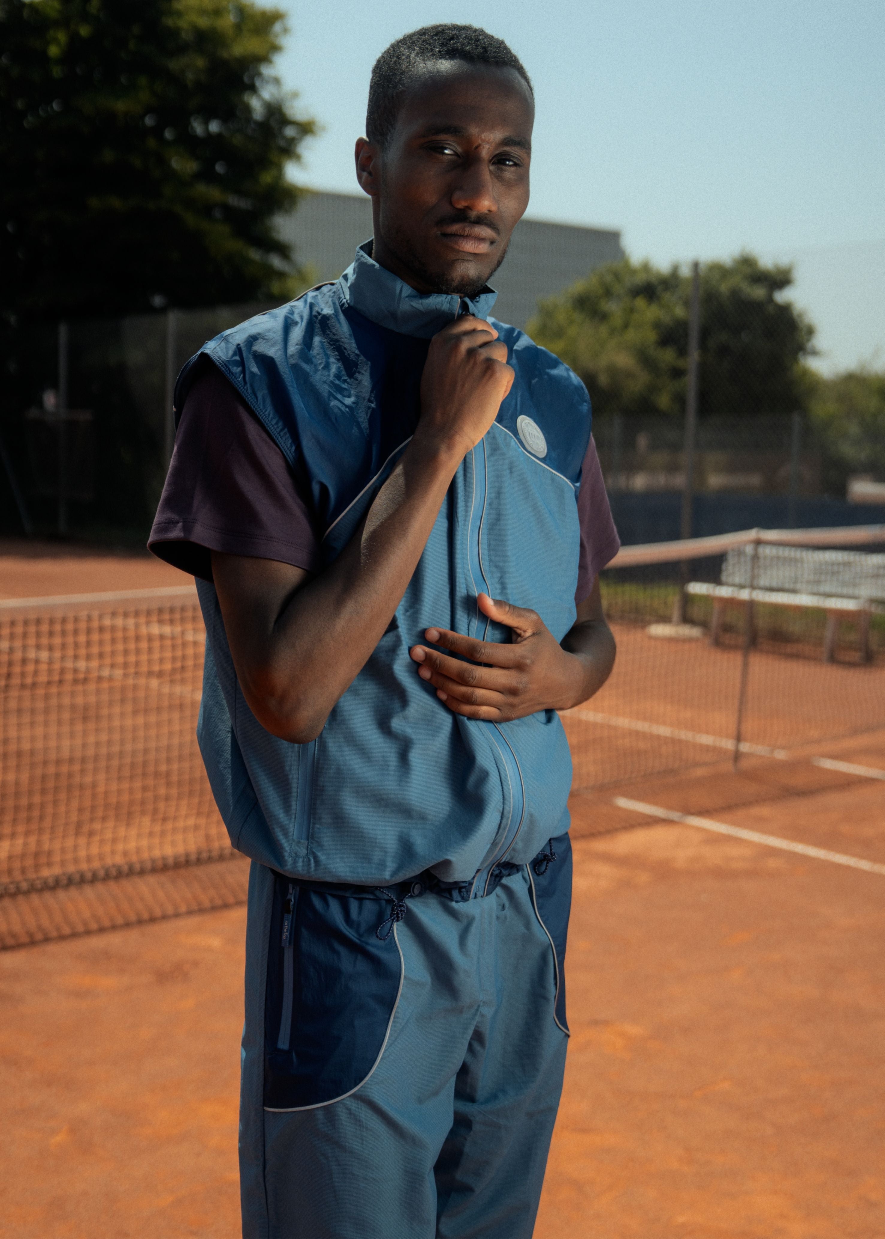 All-Day Vest Light Blue Men