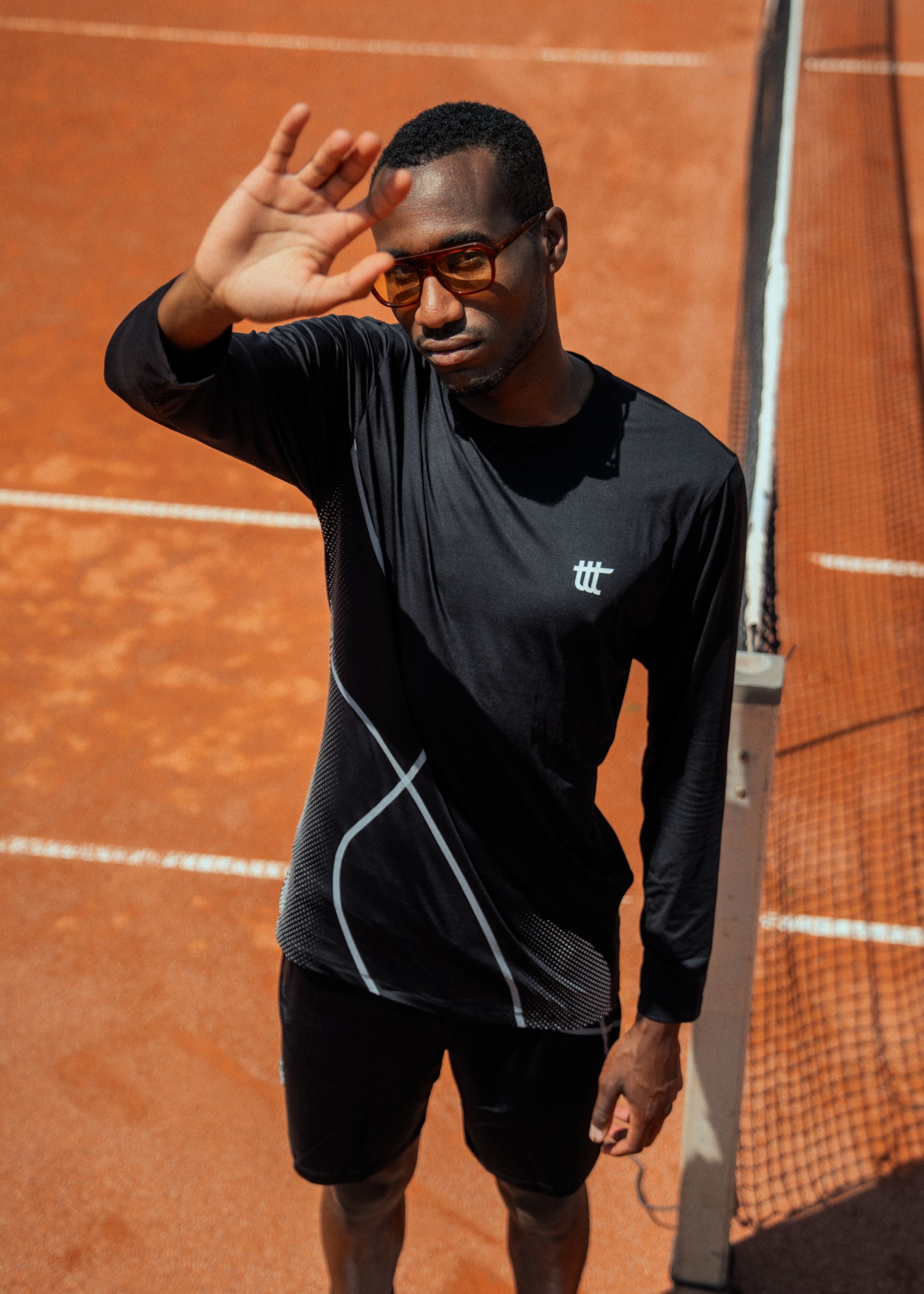 Pace Long Sleeve Men Black