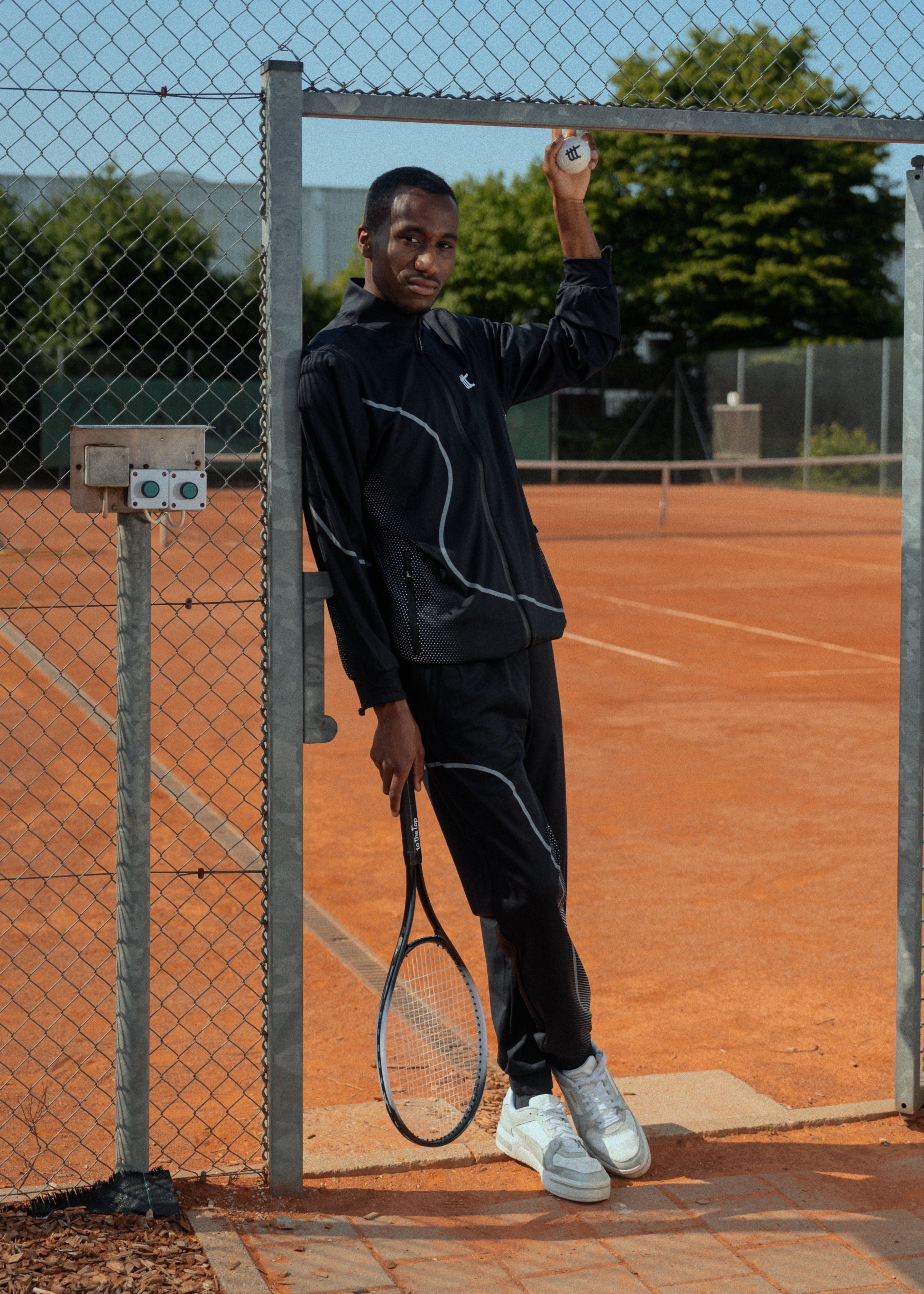 Pace Track Jacket Men Black
