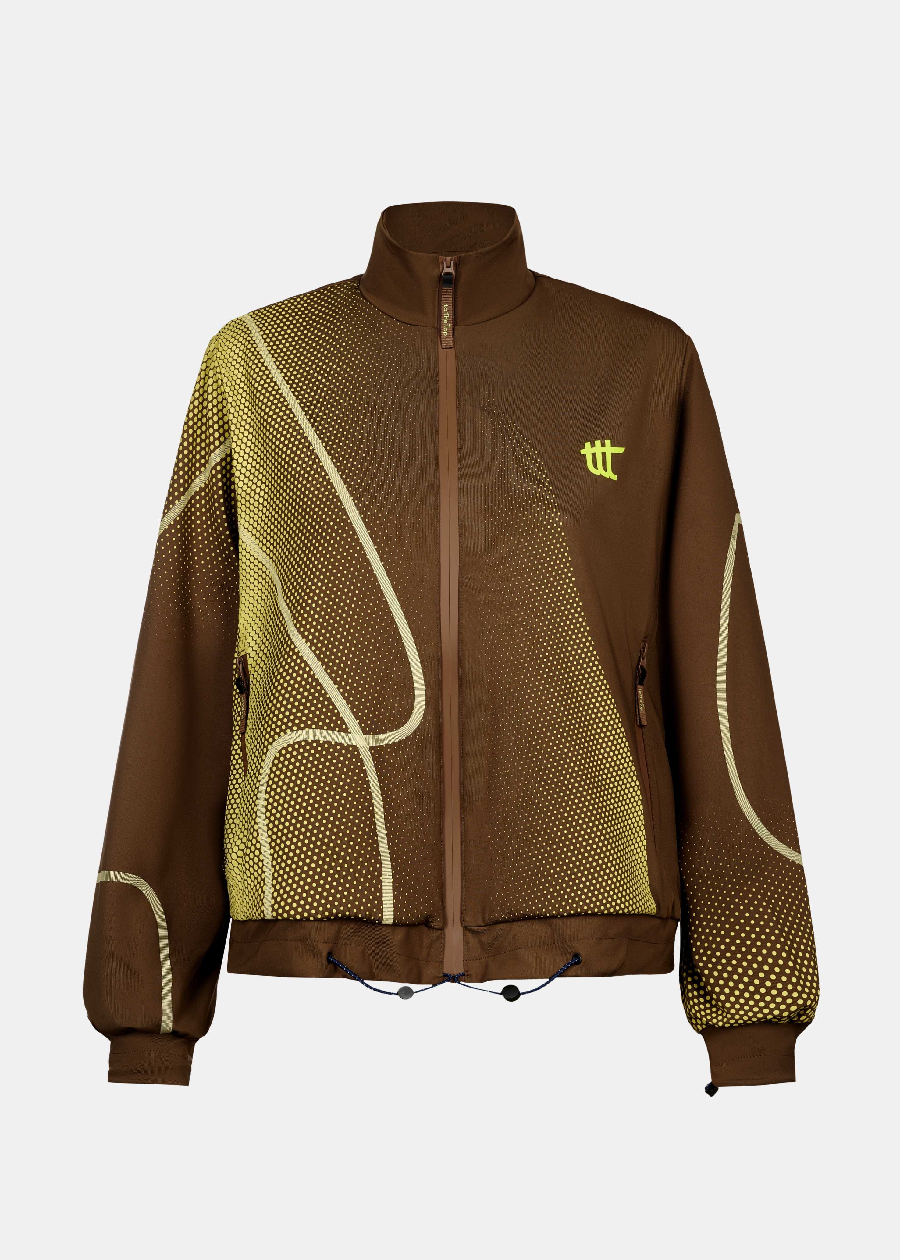 Pace Track Jacket Brown