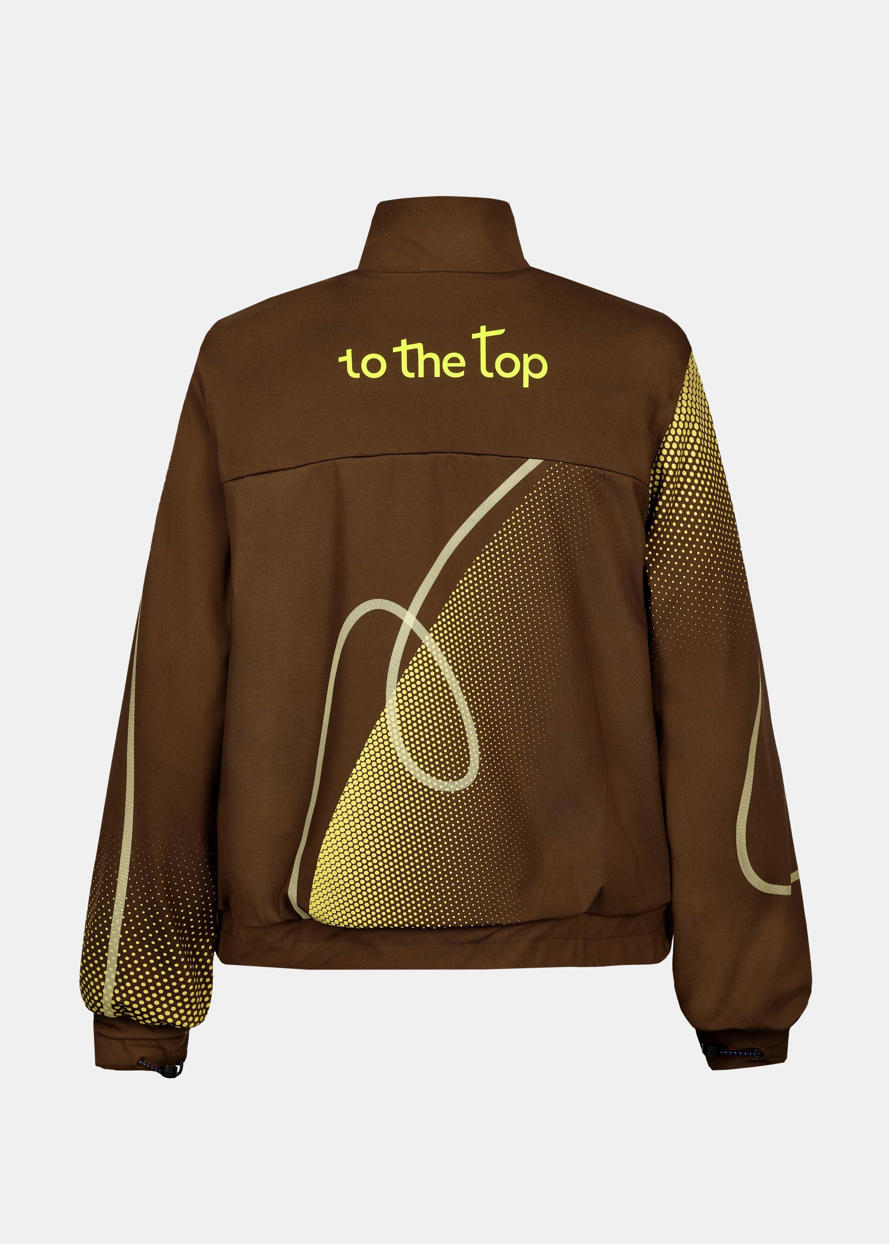 Pace Track Jacket Brown