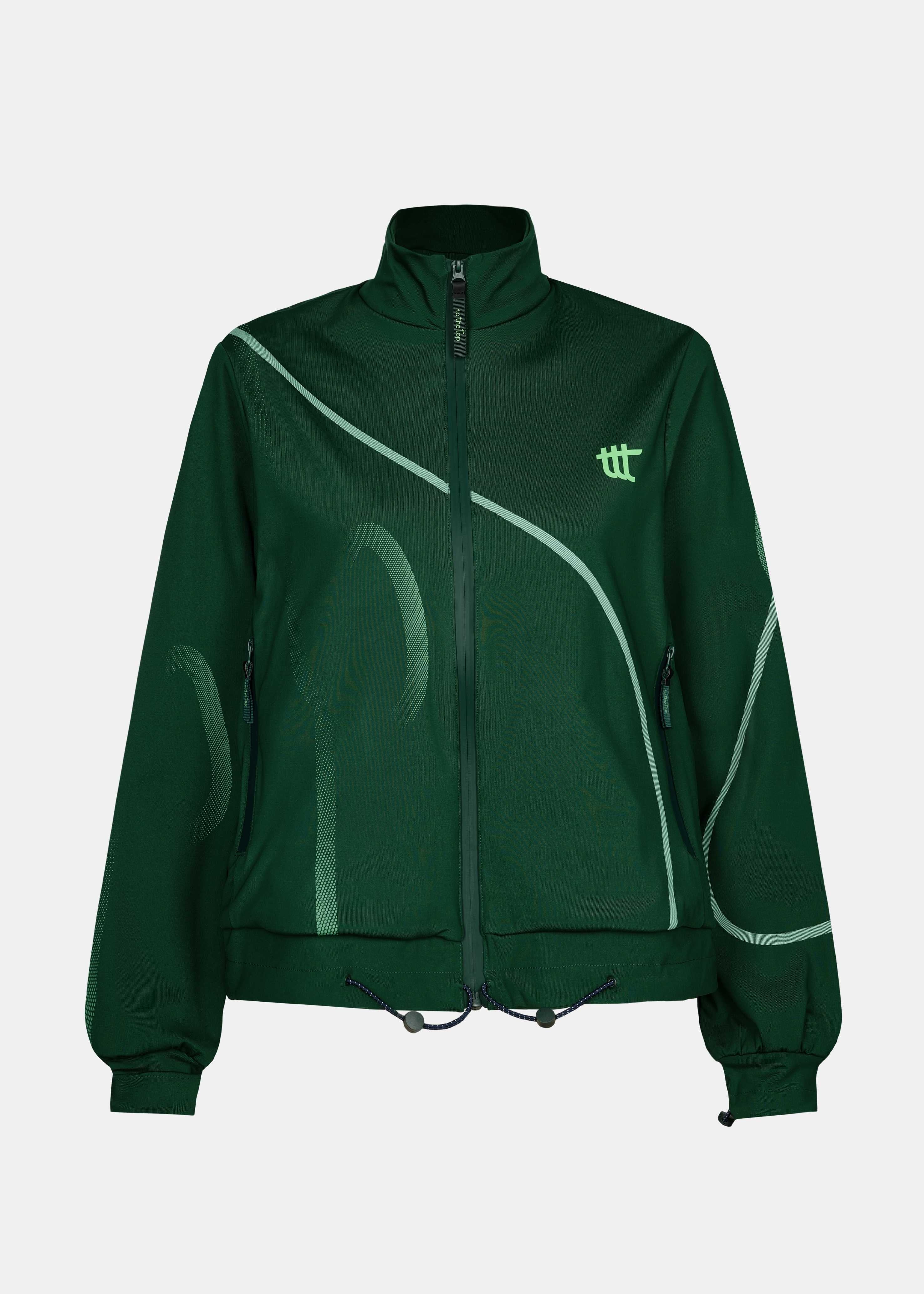 Pace Track Jacket Green