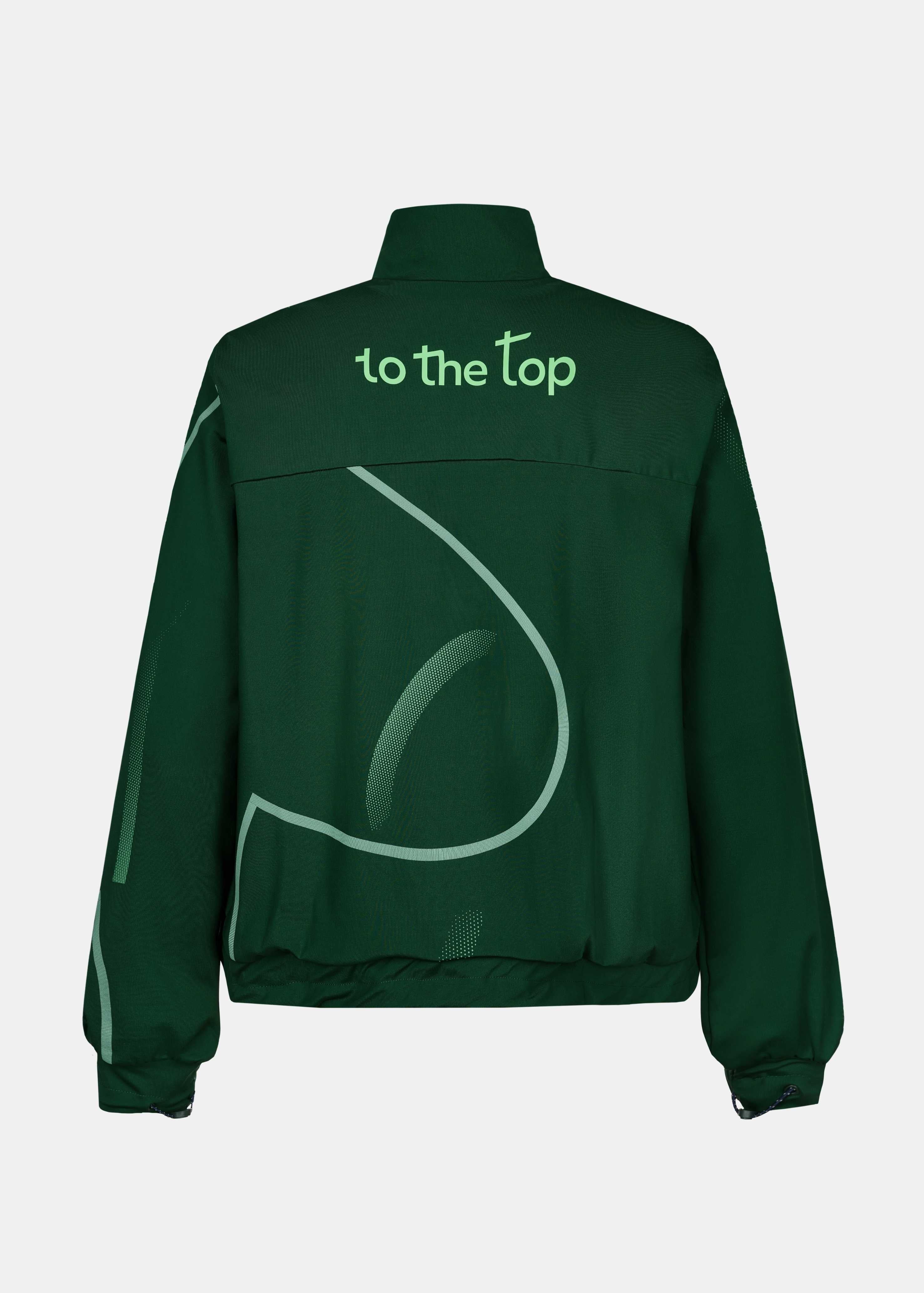 Pace Track Jacket Green
