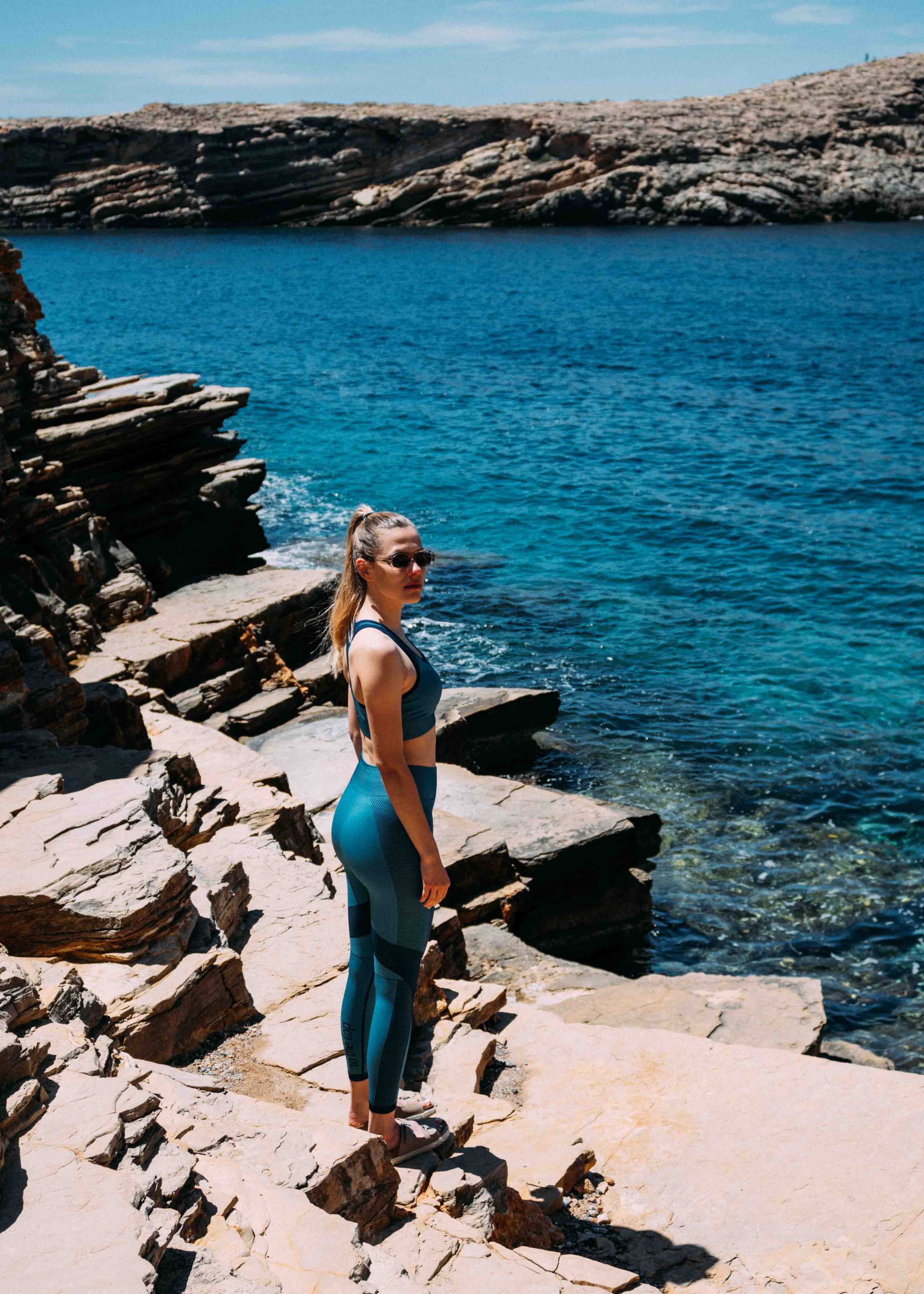Seamless Leggings Aqua