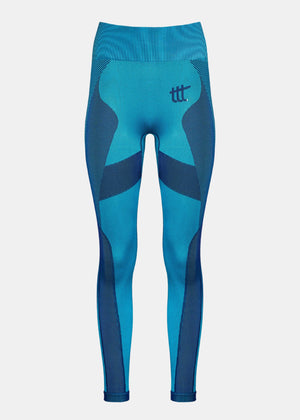 Seamless Leggings Aqua