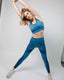 Seamless Sports Bra Aqua
