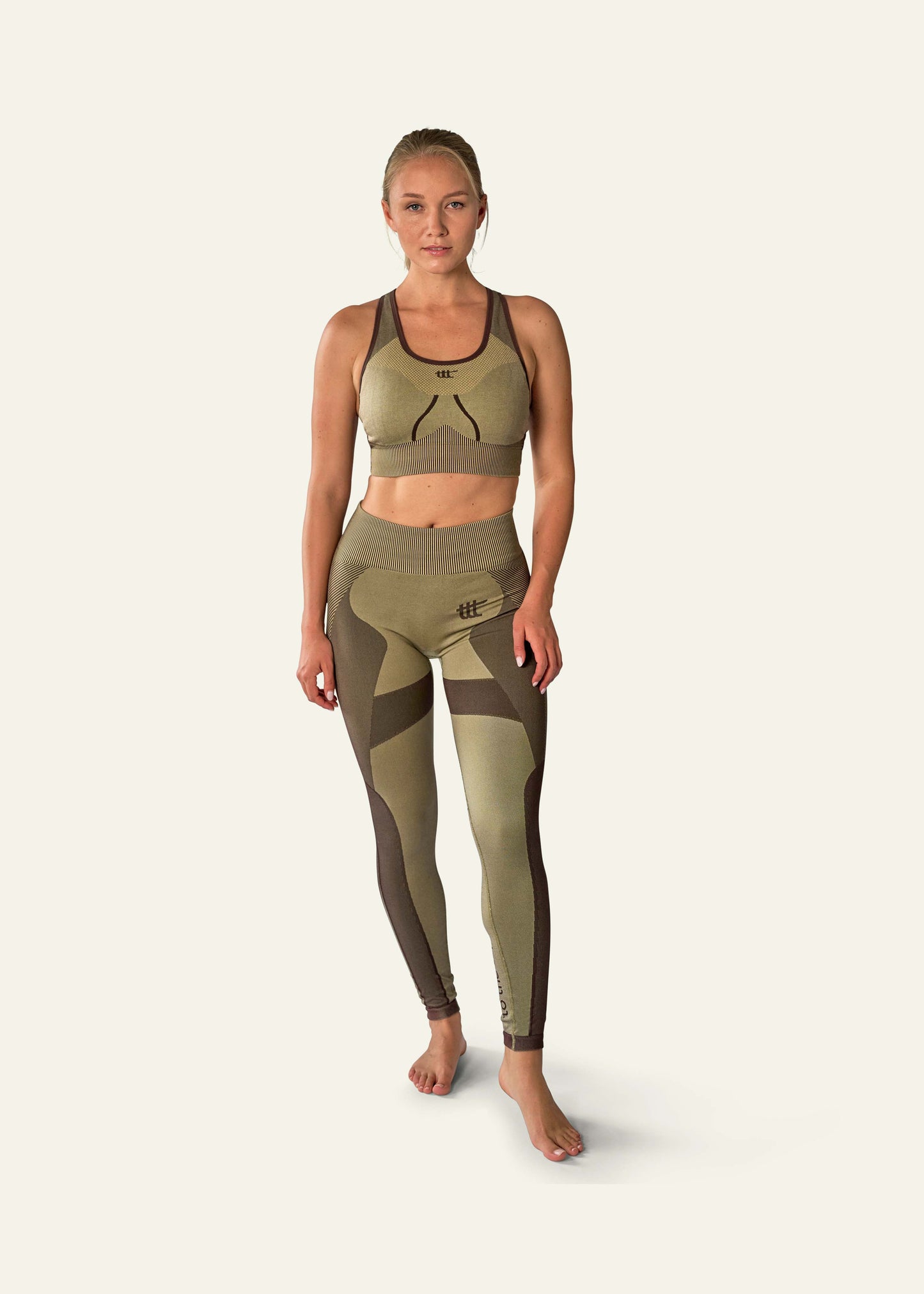 Seamless Shape & Lift Sport Leggings Goldbraun