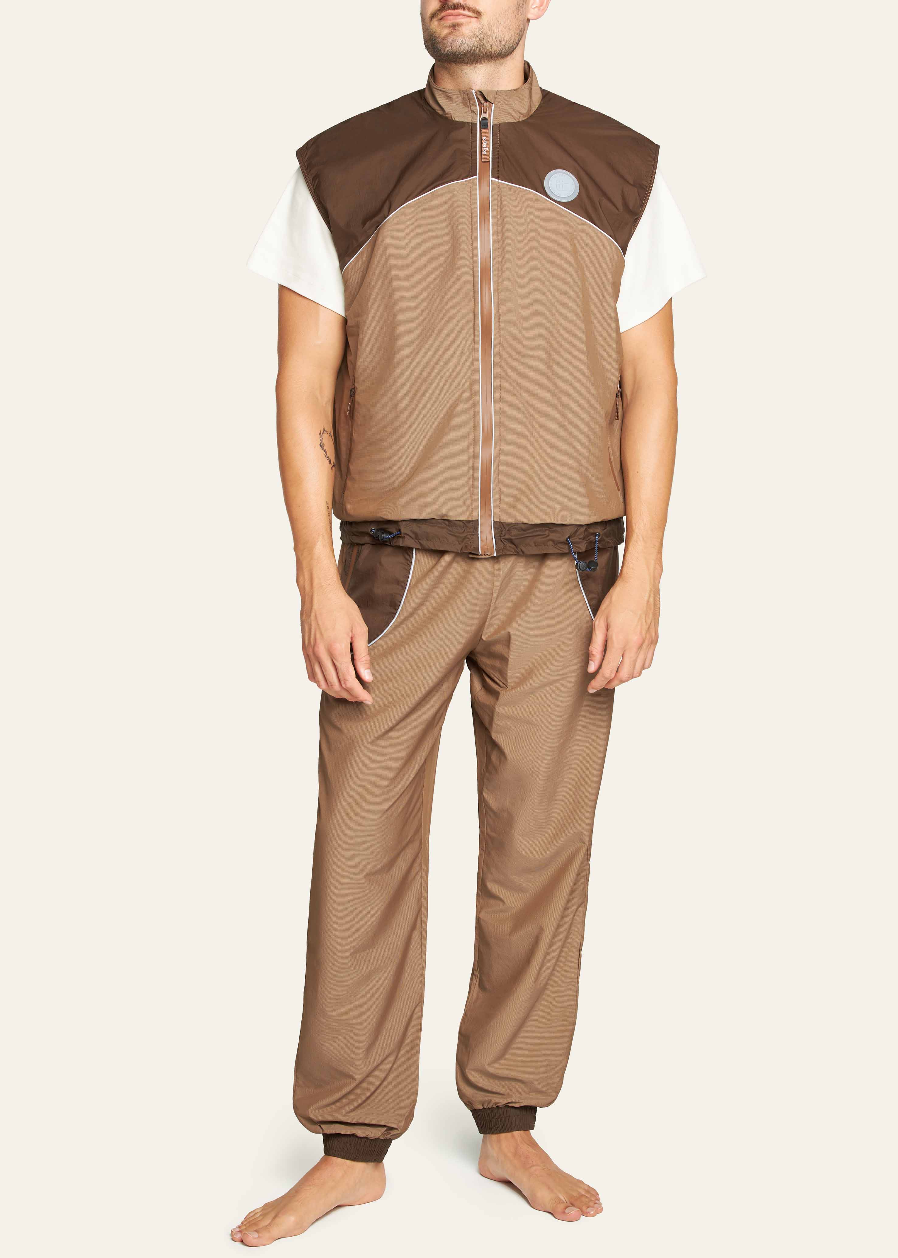 All-Day Vest Light Brown Men