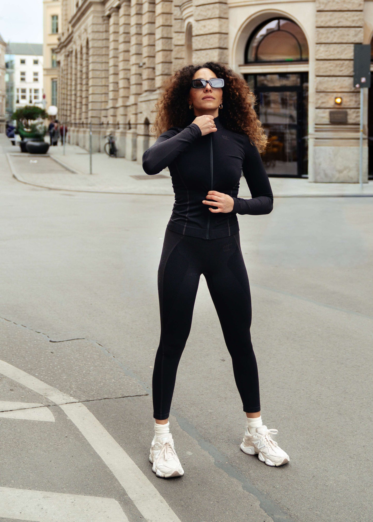 Designer Leggins für Damen in Schwarz