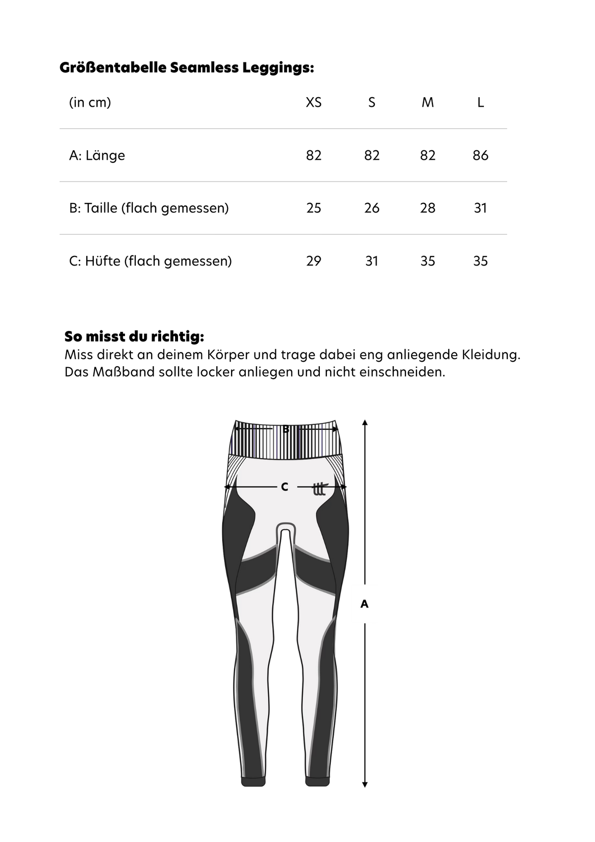 Seamless Leggings Black