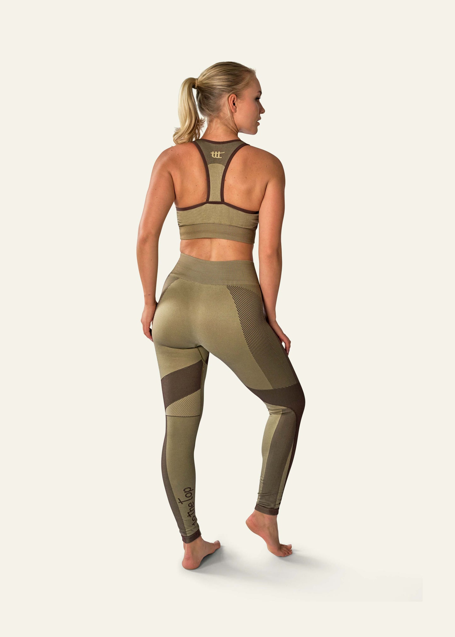 Seamless Shape & Lift Sport Leggings Goldbraun