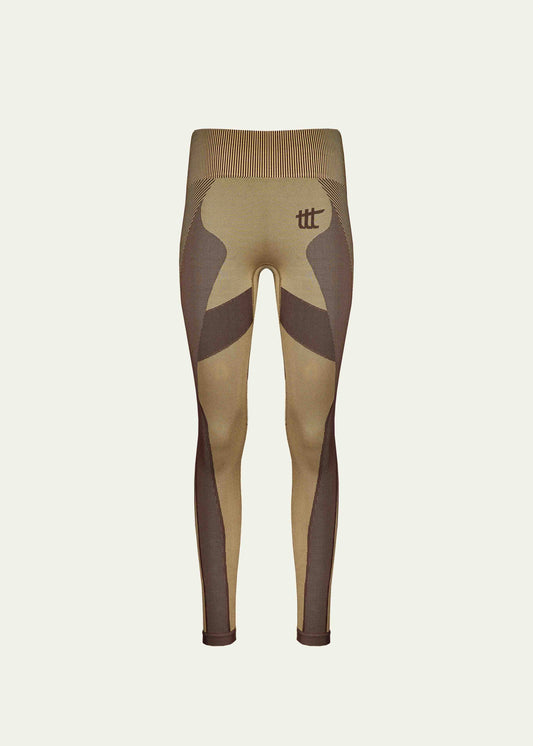 Seamless Shape & Lift Sport Leggings Goldbraun