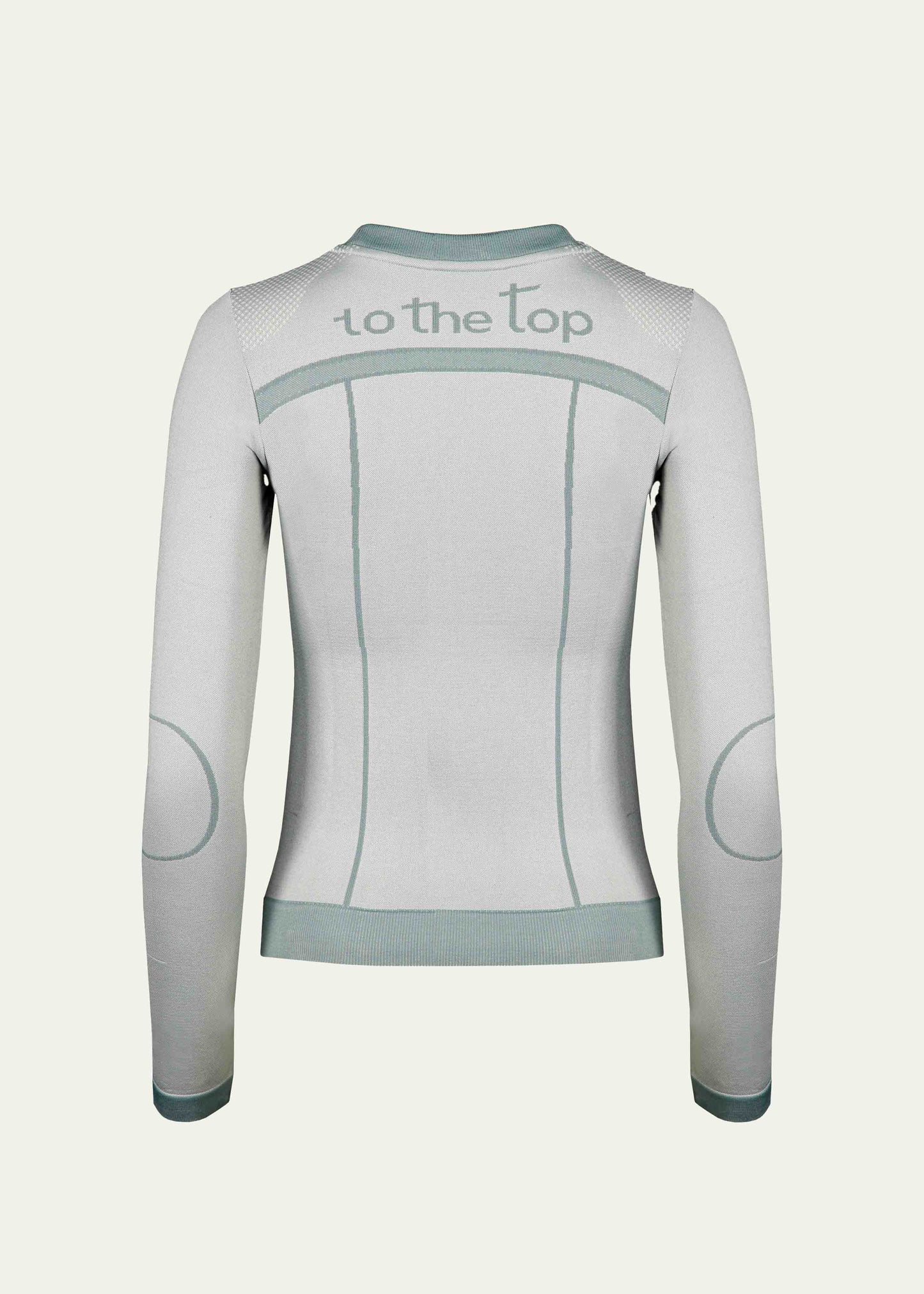 Seamless Shape & Lift Sport Langarmshirt Schieferblau