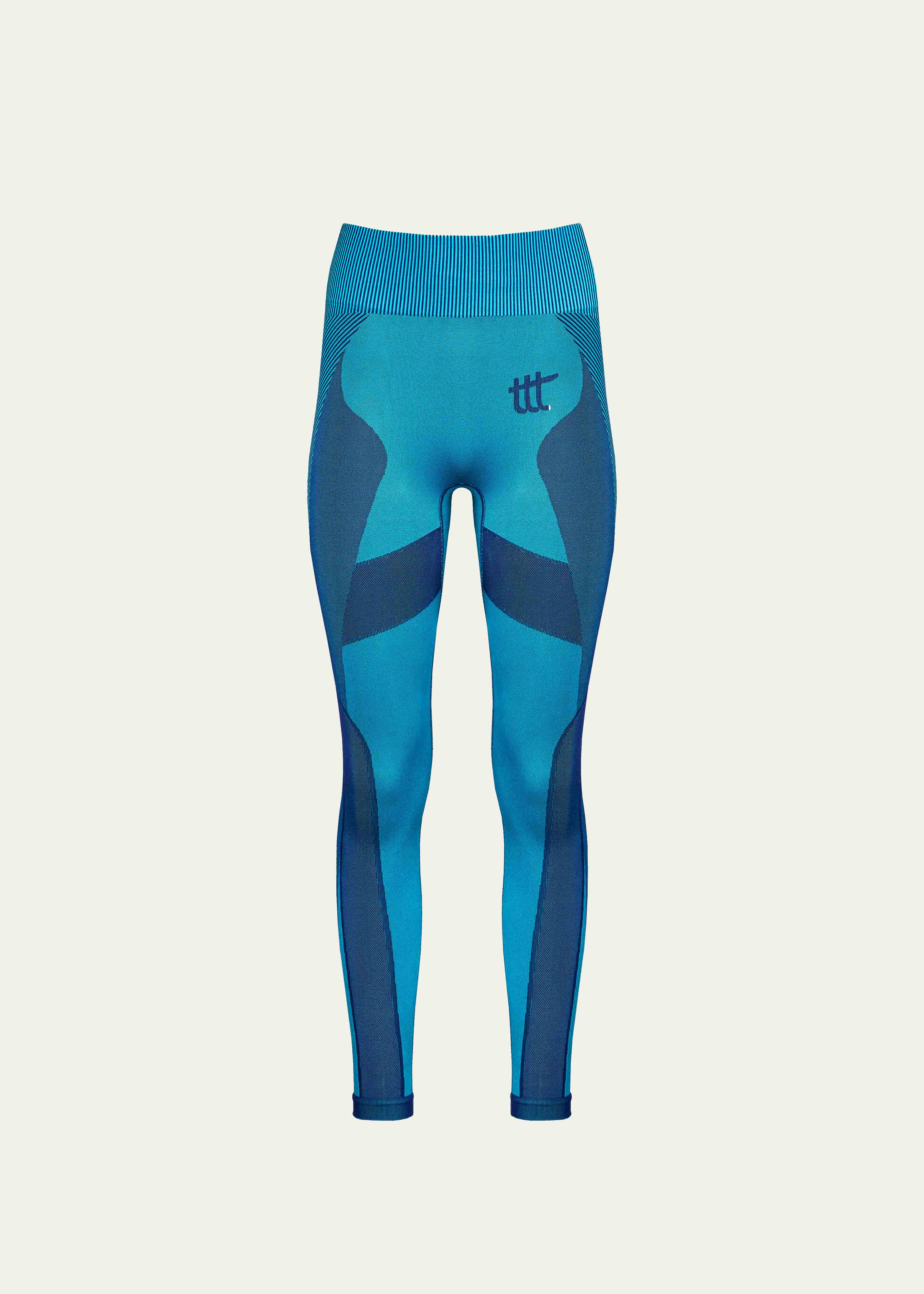 Seamless Shape & Lift Sport Leggings Aqua