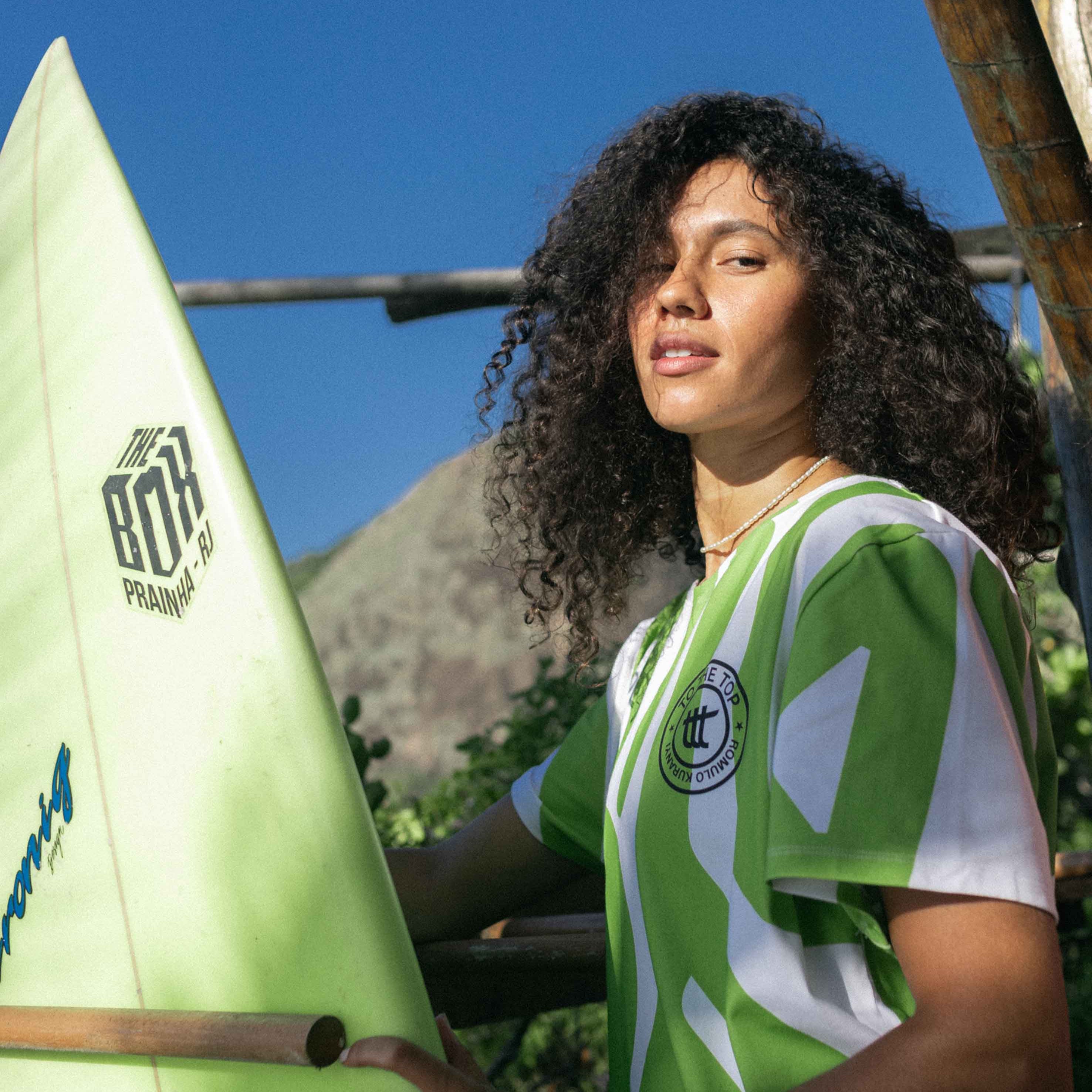 Romulo x to the top T-Shirt Lavender Lime