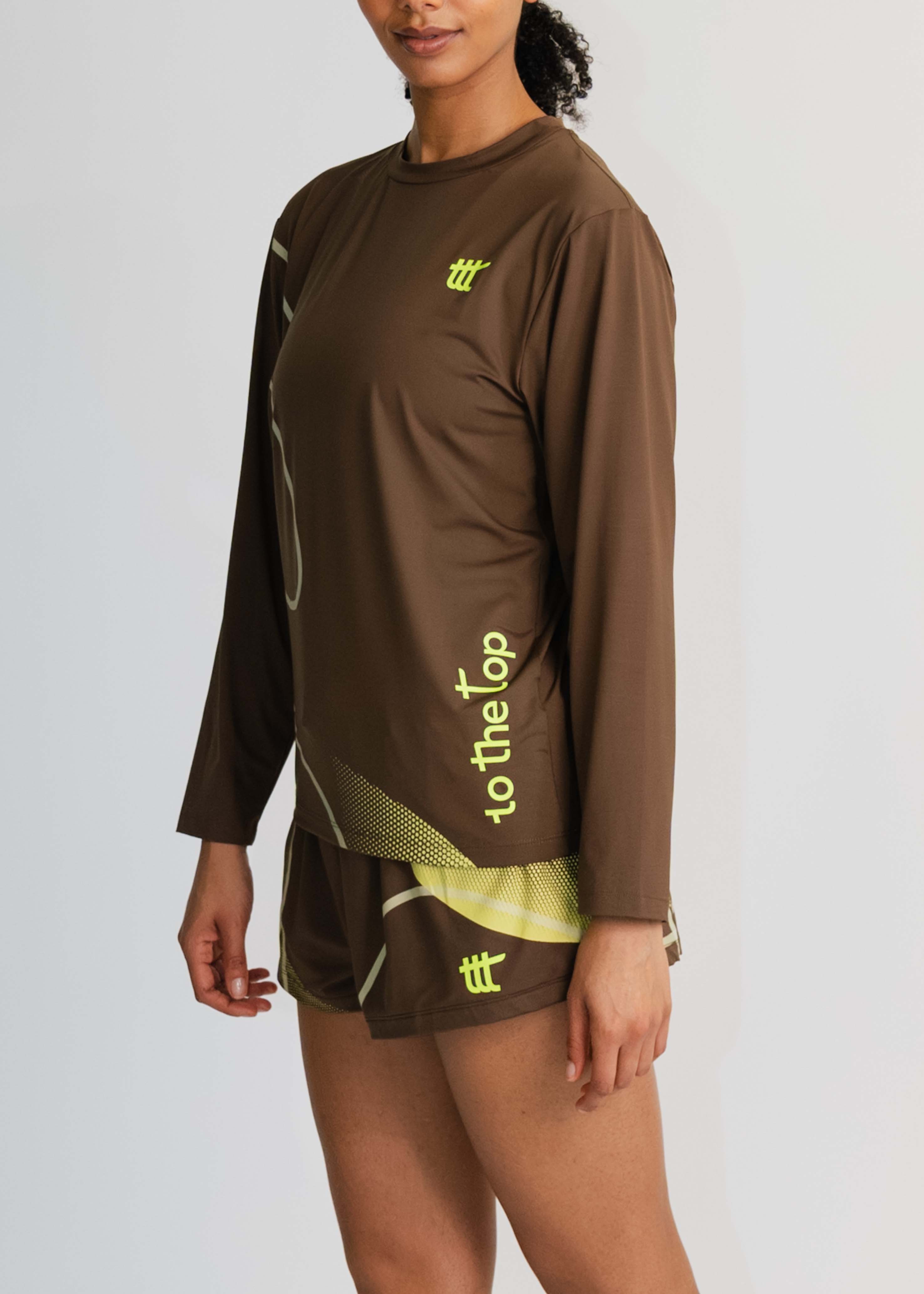 Pace Long Sleeve Brown