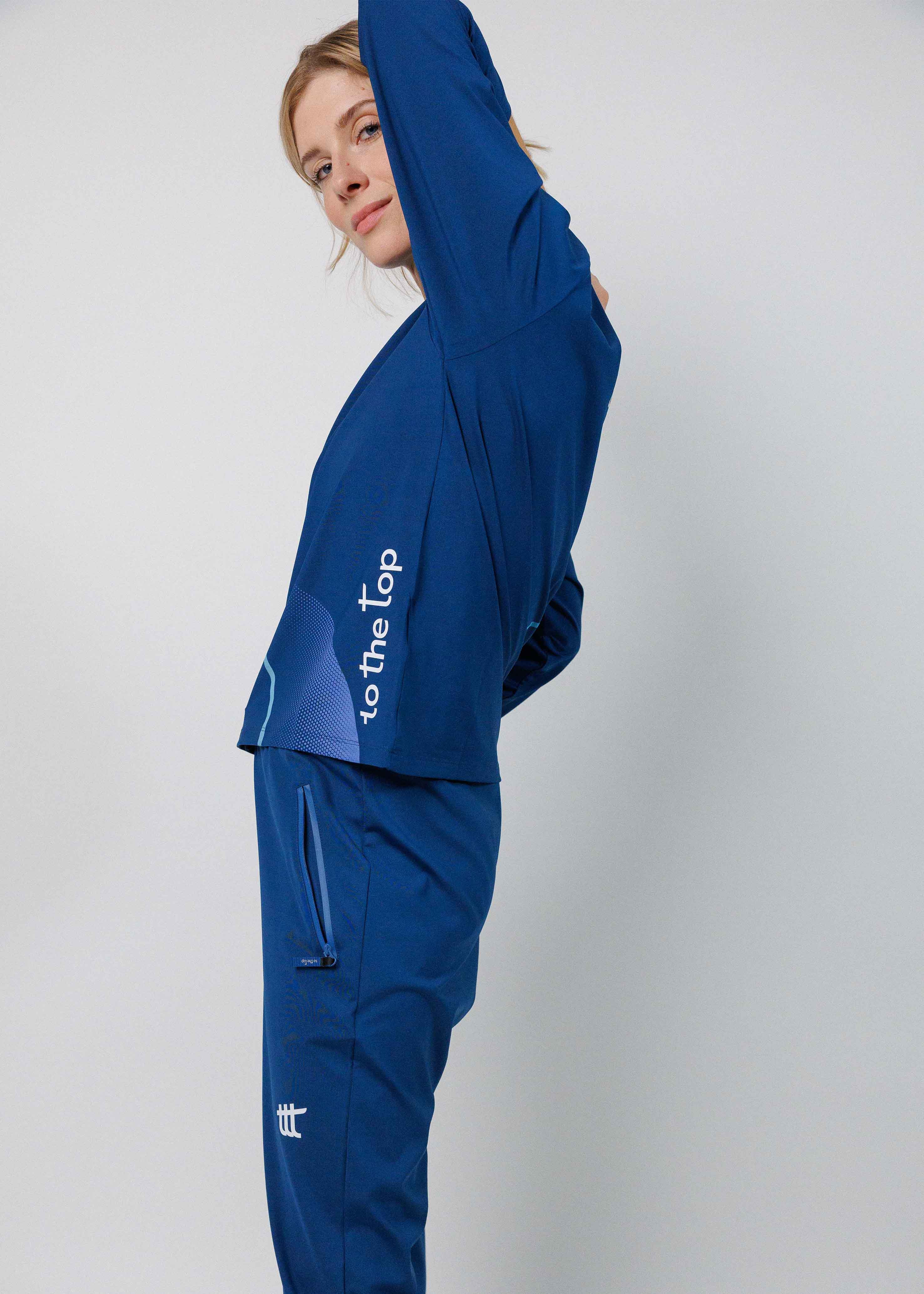 Pace Long Sleeve Blue