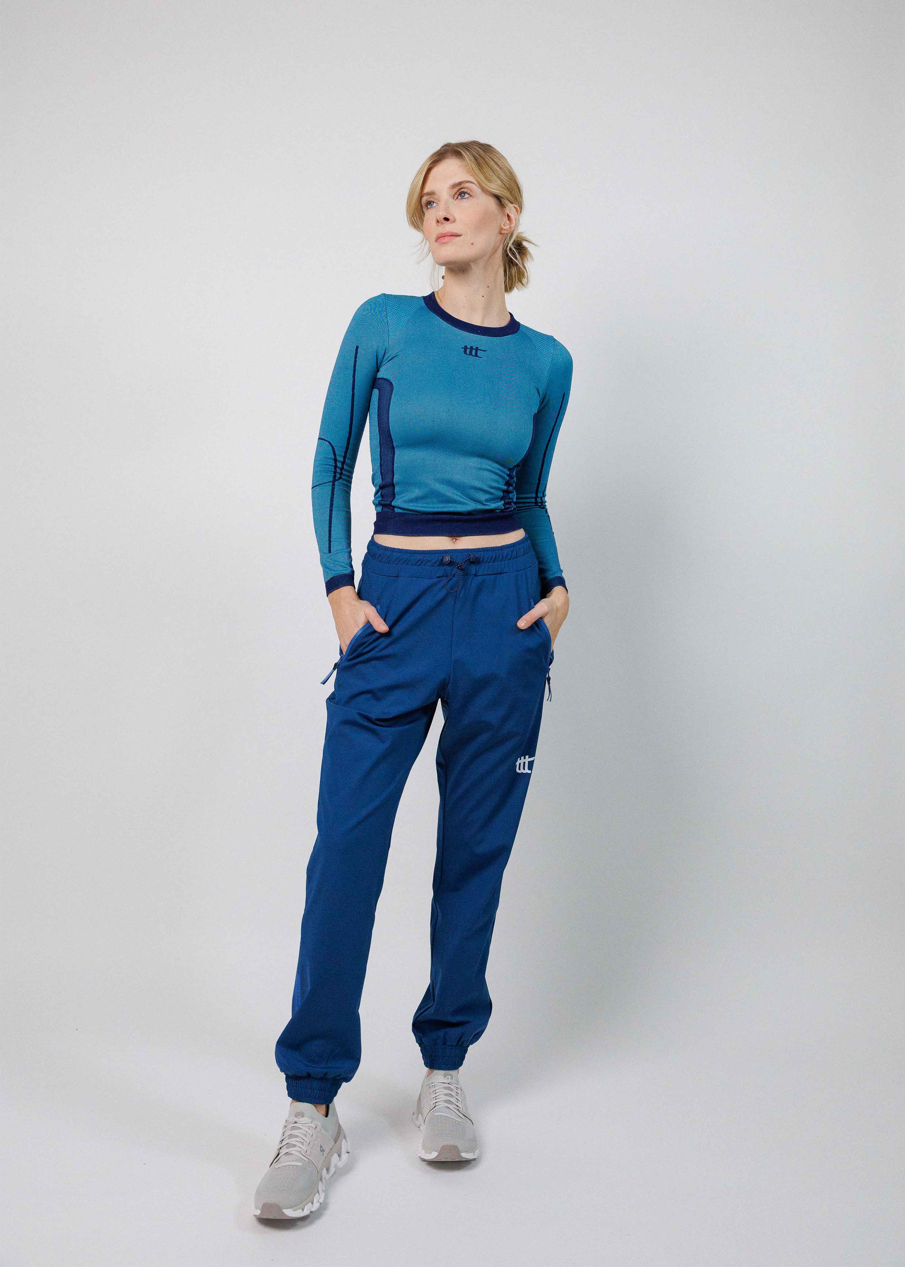 Pace Track Pants Blue