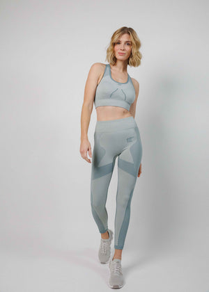 Seamless Leggings Slate Blue