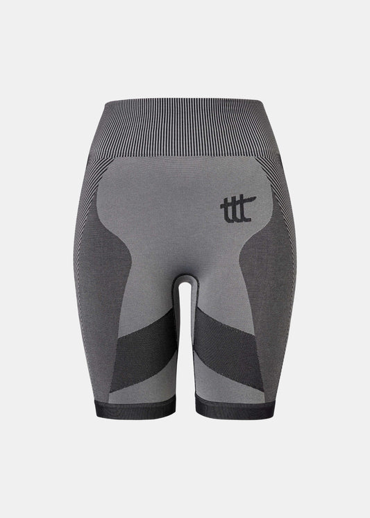 Soft shorts made from recycled materials with seamless construction